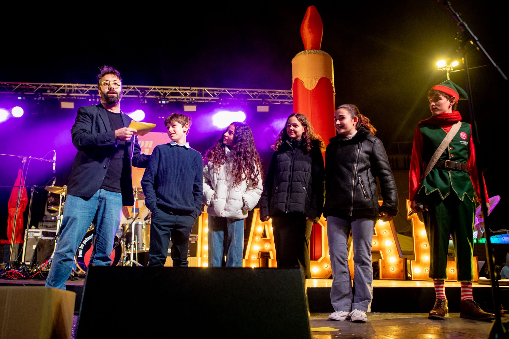 Encesa de llums de Nadal FOTO: Joana Arribas (TOT Sant Cugat)