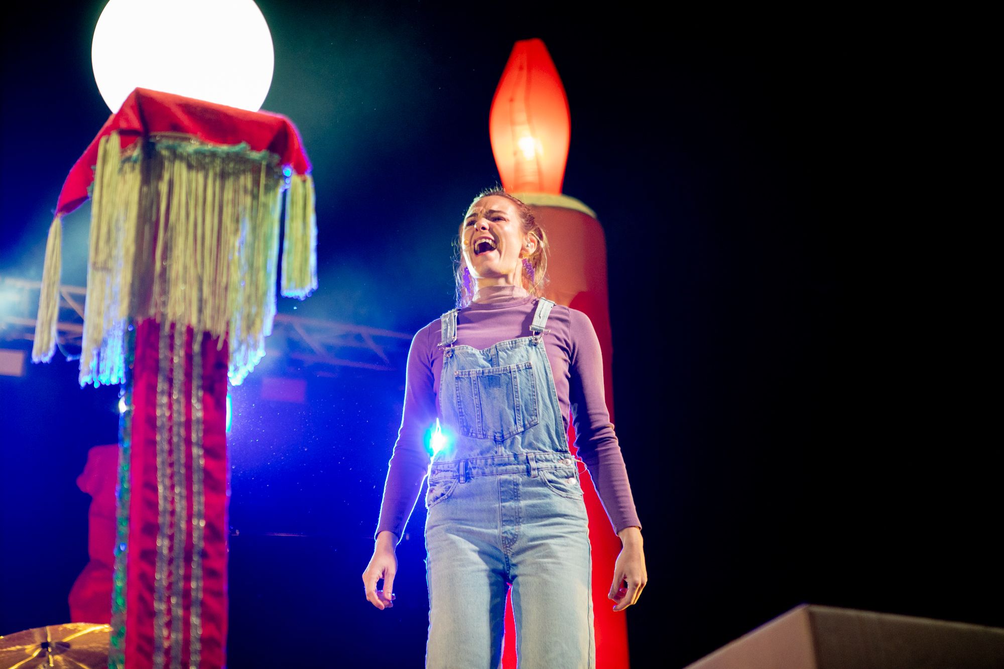 Ambauka en l'Encesa de llums de Nadal FOTO: Joana Arribas (TOT Sant Cugat)