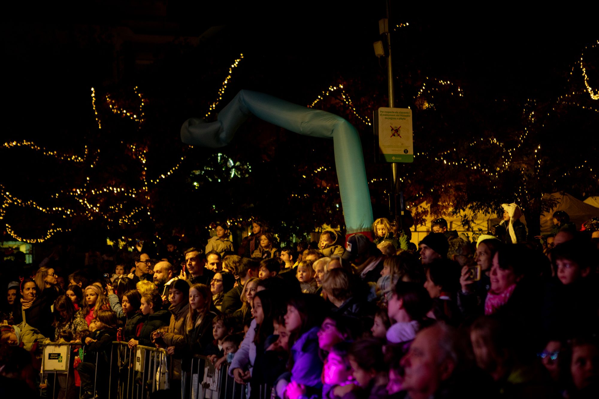 Encesa de llums de Nadal FOTO: Joana Arribas (TOT Sant Cugat)