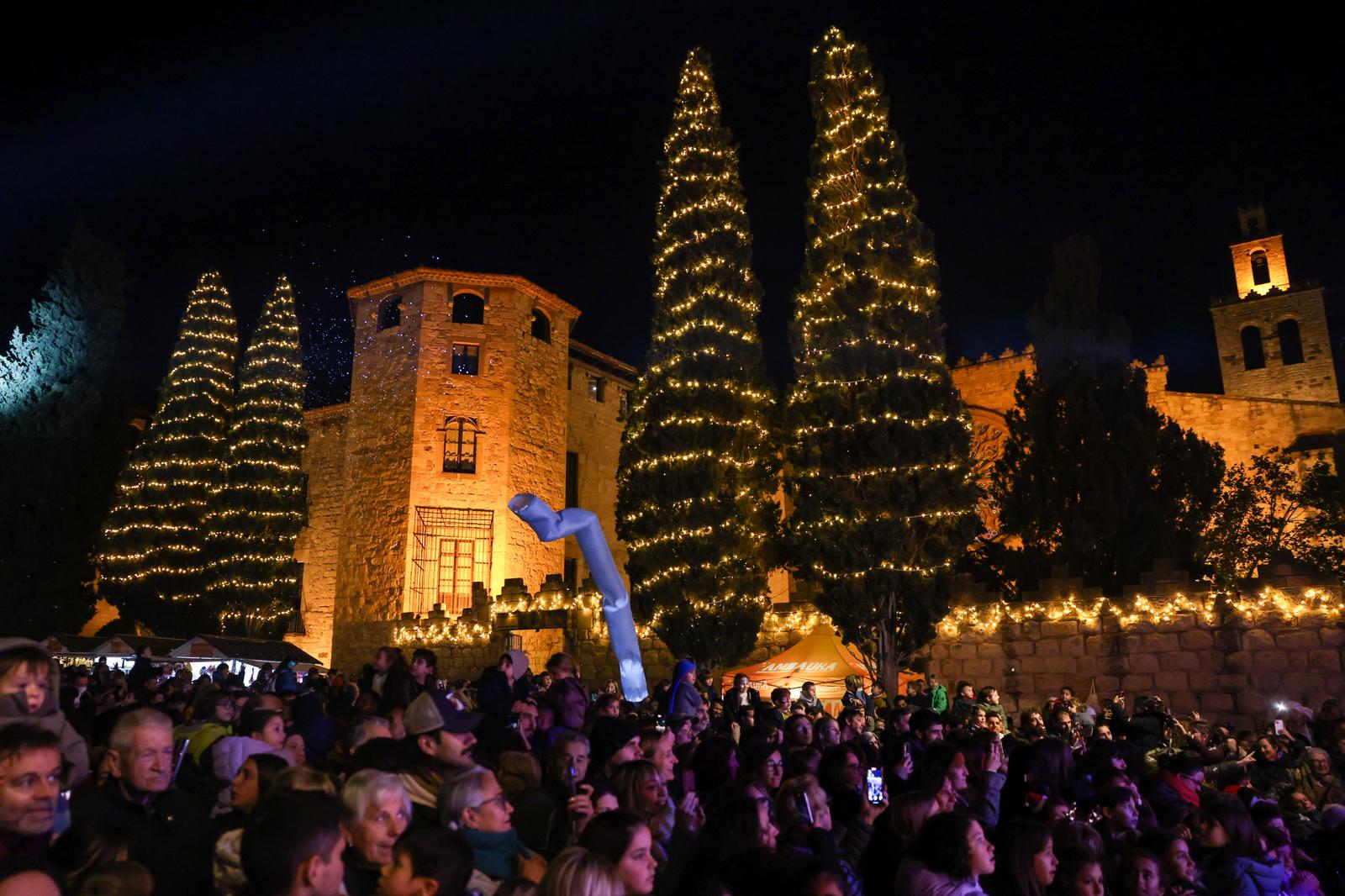 Encesa de llums de Nadal FOTO: Ajuntament