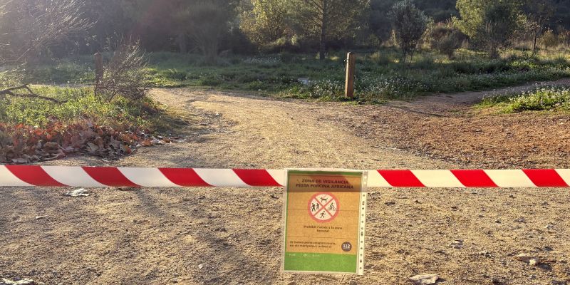 S'han tancat els accessos a Collserola FOTO: Àgata Guinó (TOT Sant Cugat) 