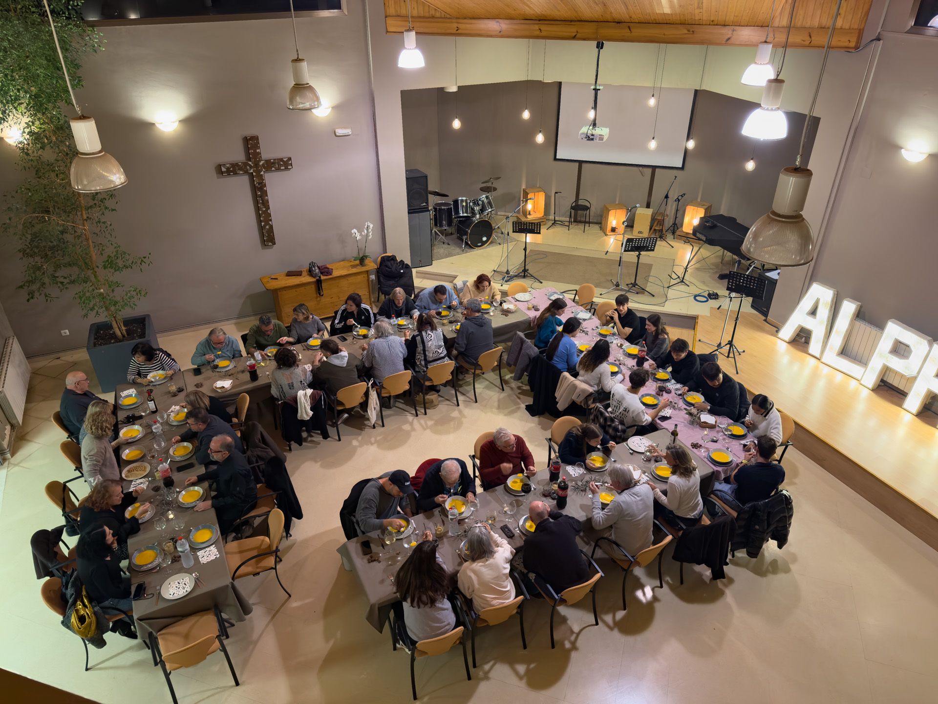 L'església acull la trobada FOTO: Jaume Benet 