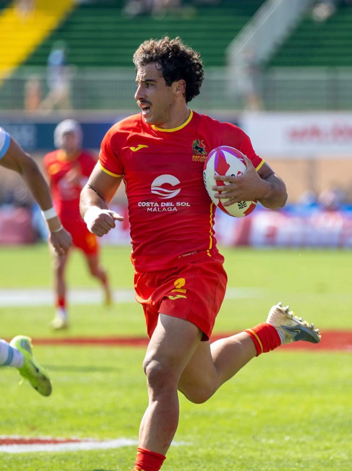 Els santcugatencs Pol Pla i Josep Serres, sisens amb la selecció espanyola de rugbi 7. FOTO: @stetojo @ferugby