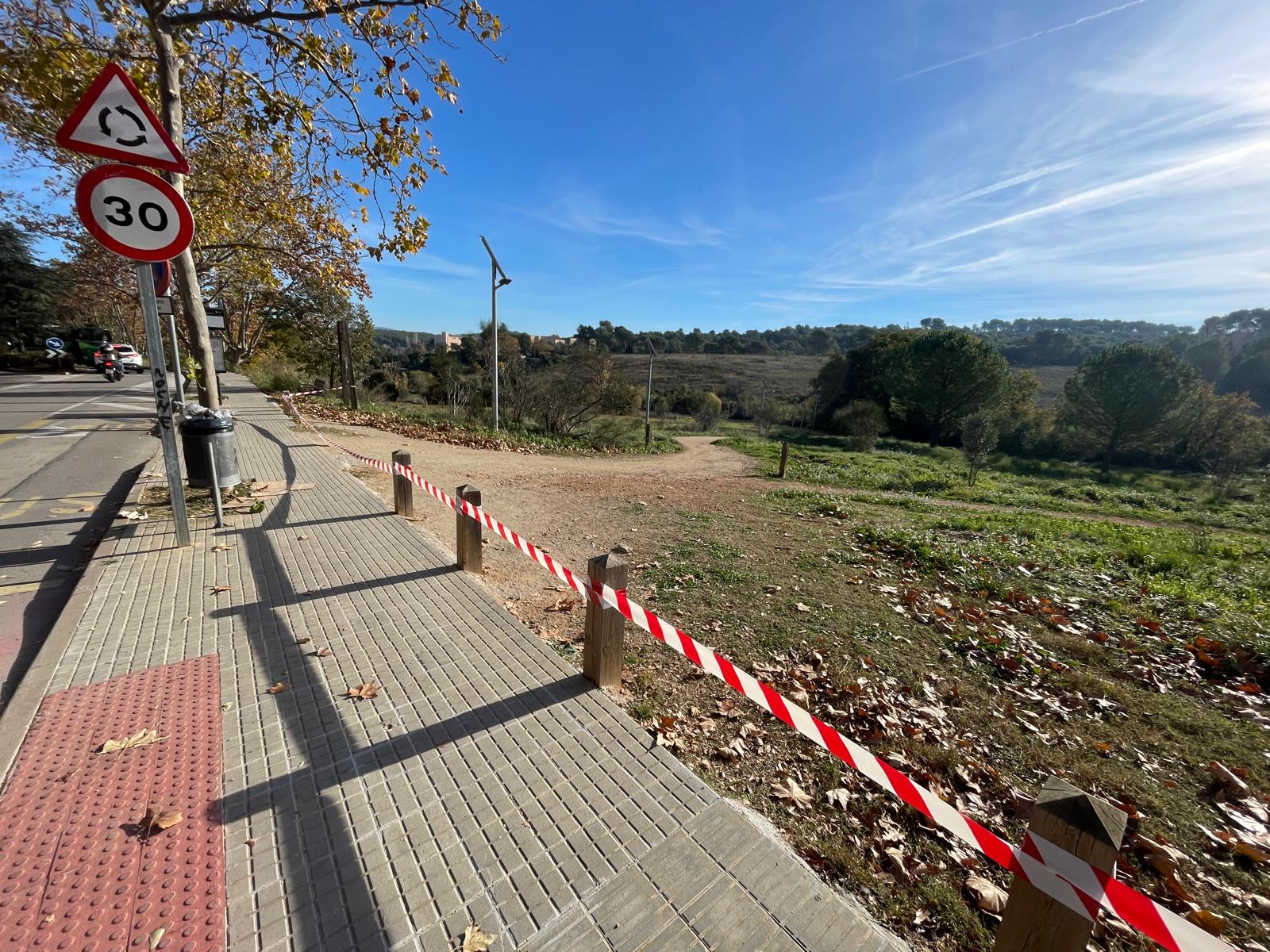 Imatge del caminet tallat FOTO: Cedia 