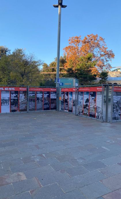 La iniciativa cultural '40 anys / 40 fets' FOTO: Christian Pérez