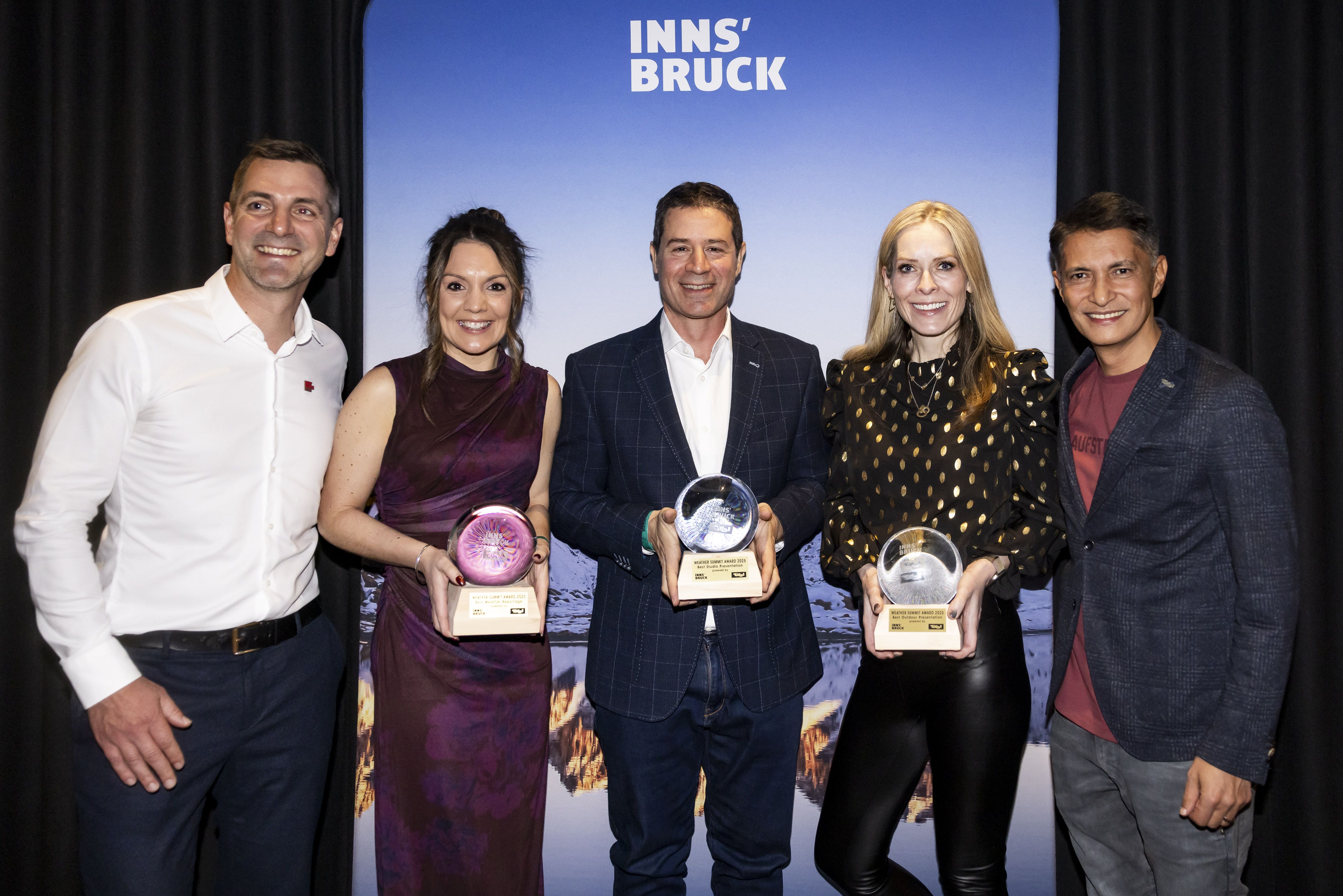 El santcugatenc Enric Agud, premiat a la International Weather Summit. FOTO: Cedida per Enric Agud