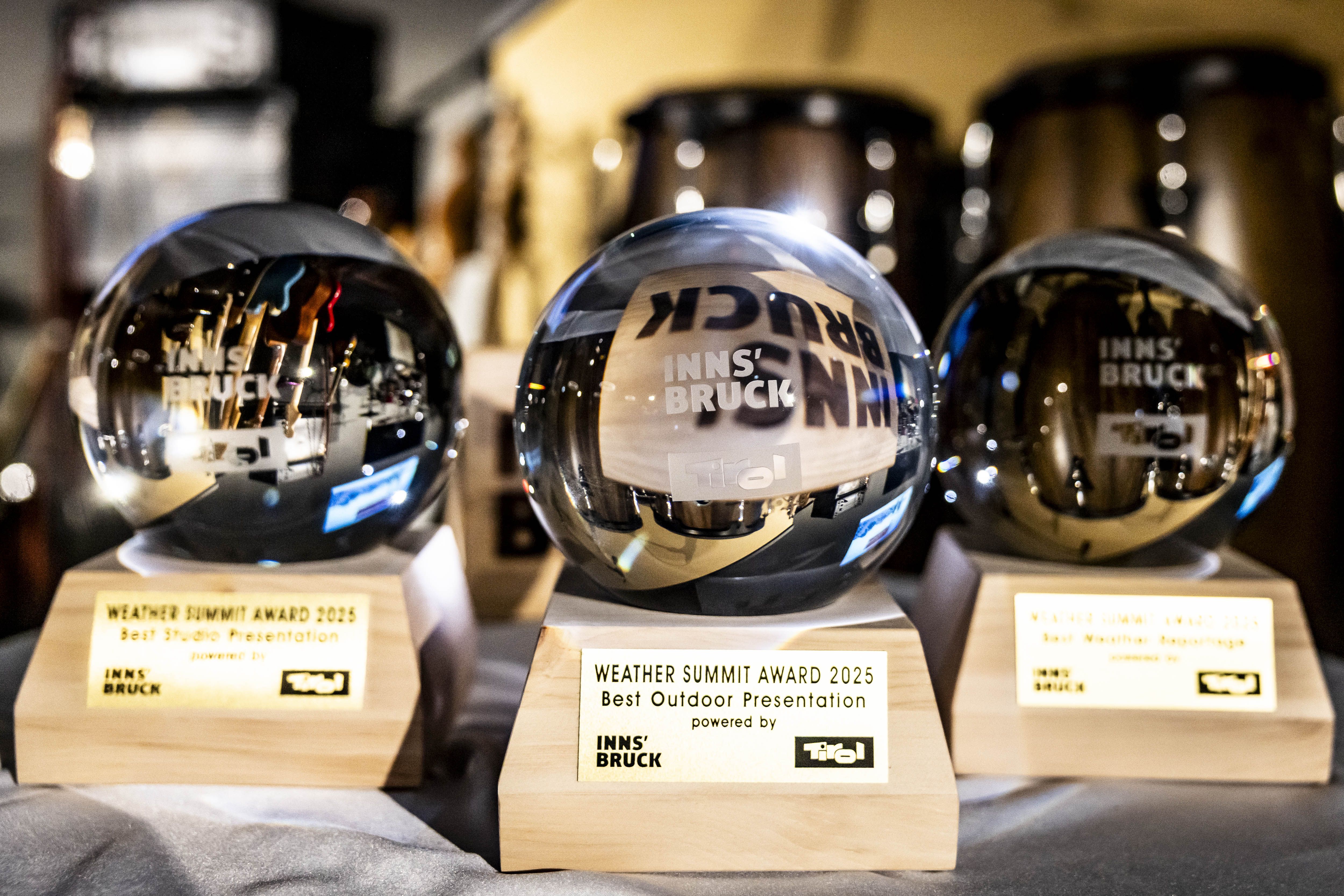 El santcugatenc Enric Agud, premiat a la International Weather Summit. FOTO: Cedida per Enric Agud