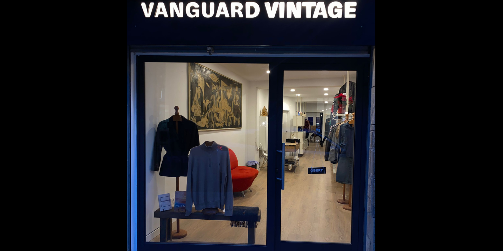 La botiga de Vanguard Vintage. FOTO: Cedida