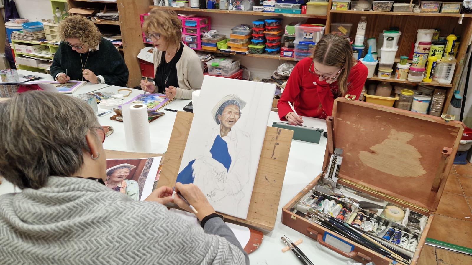 Pou d'art és escola d'arts plàstiques de referència a Sant Cugat. FOTO: Cedida