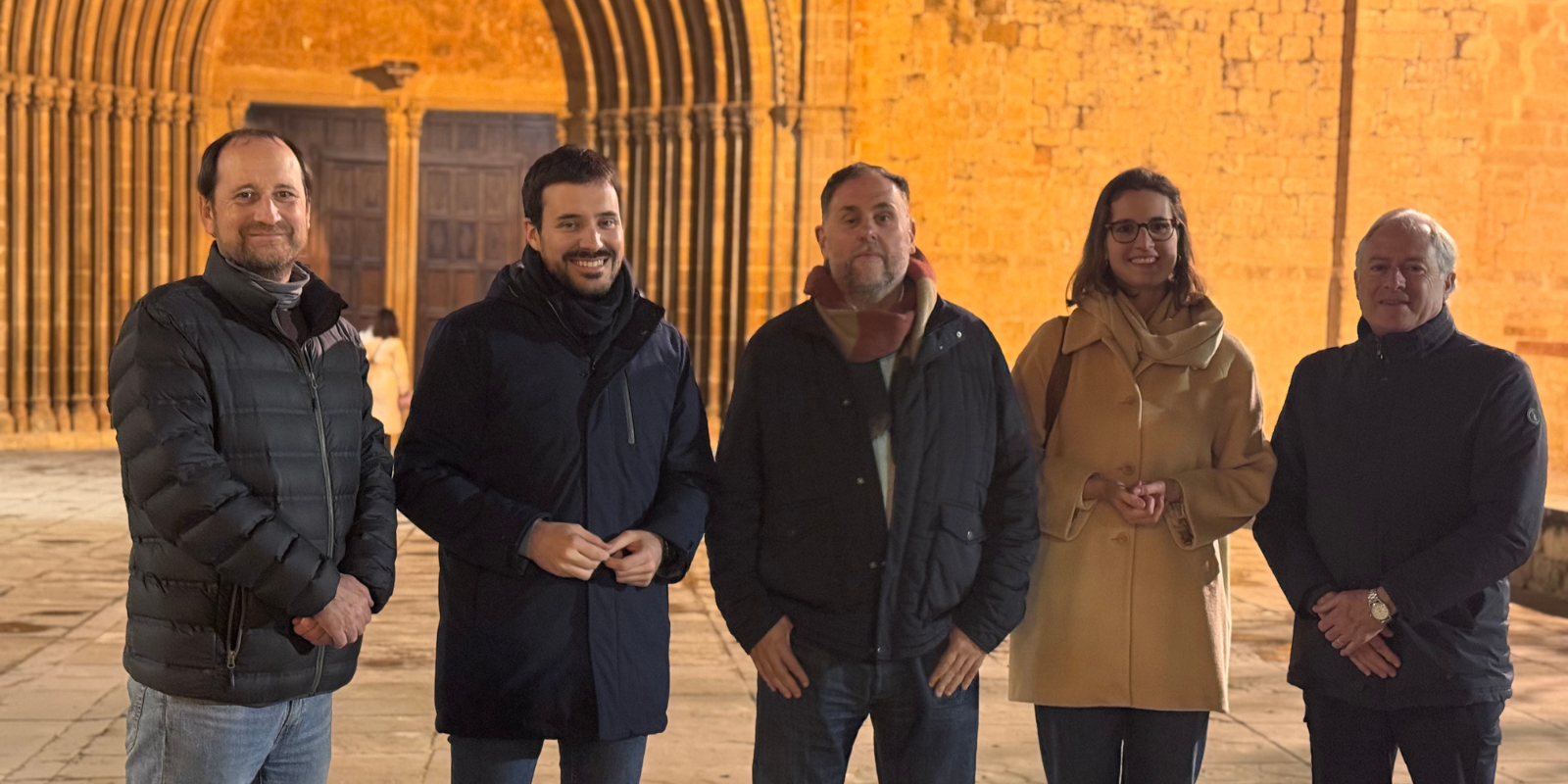 D'esquerra a dreta: Oriol Cistero, Bernat Picornell, Oriol Junqueras, Alba Gordó i Ramon Segura. FOTO: TOT Sant Cugat