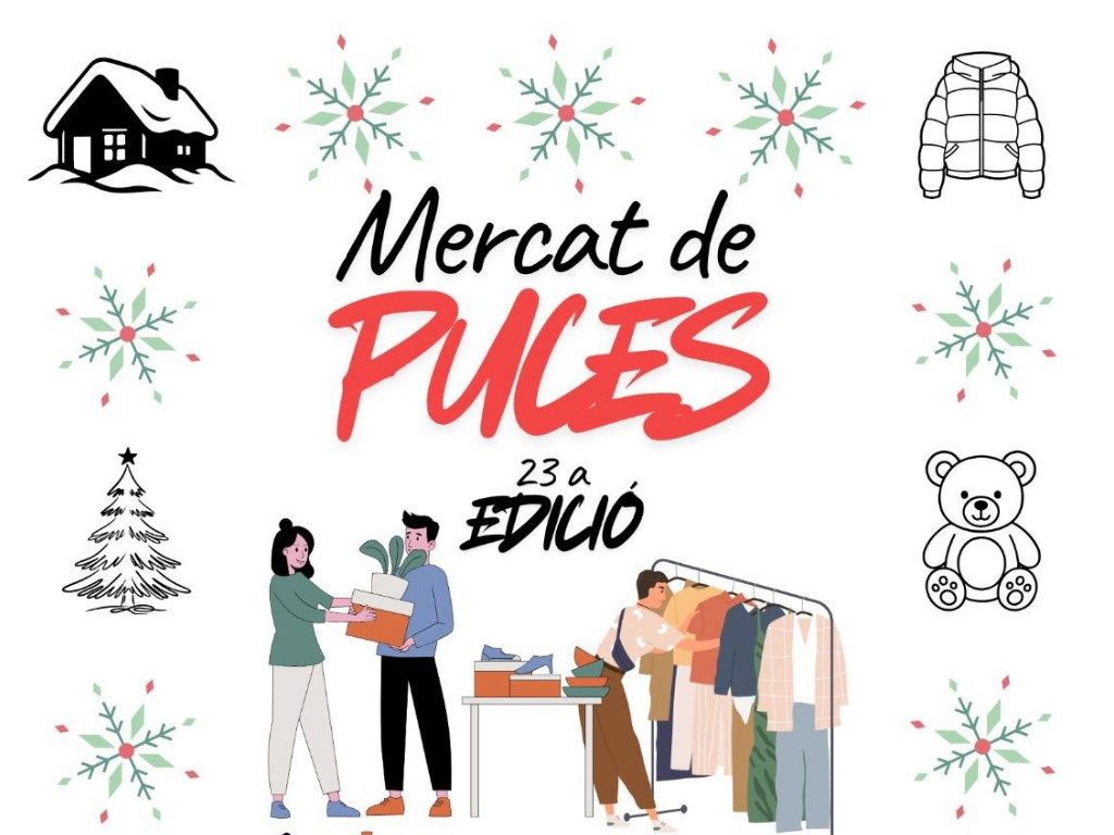 mercat de puces escola maragall 2025