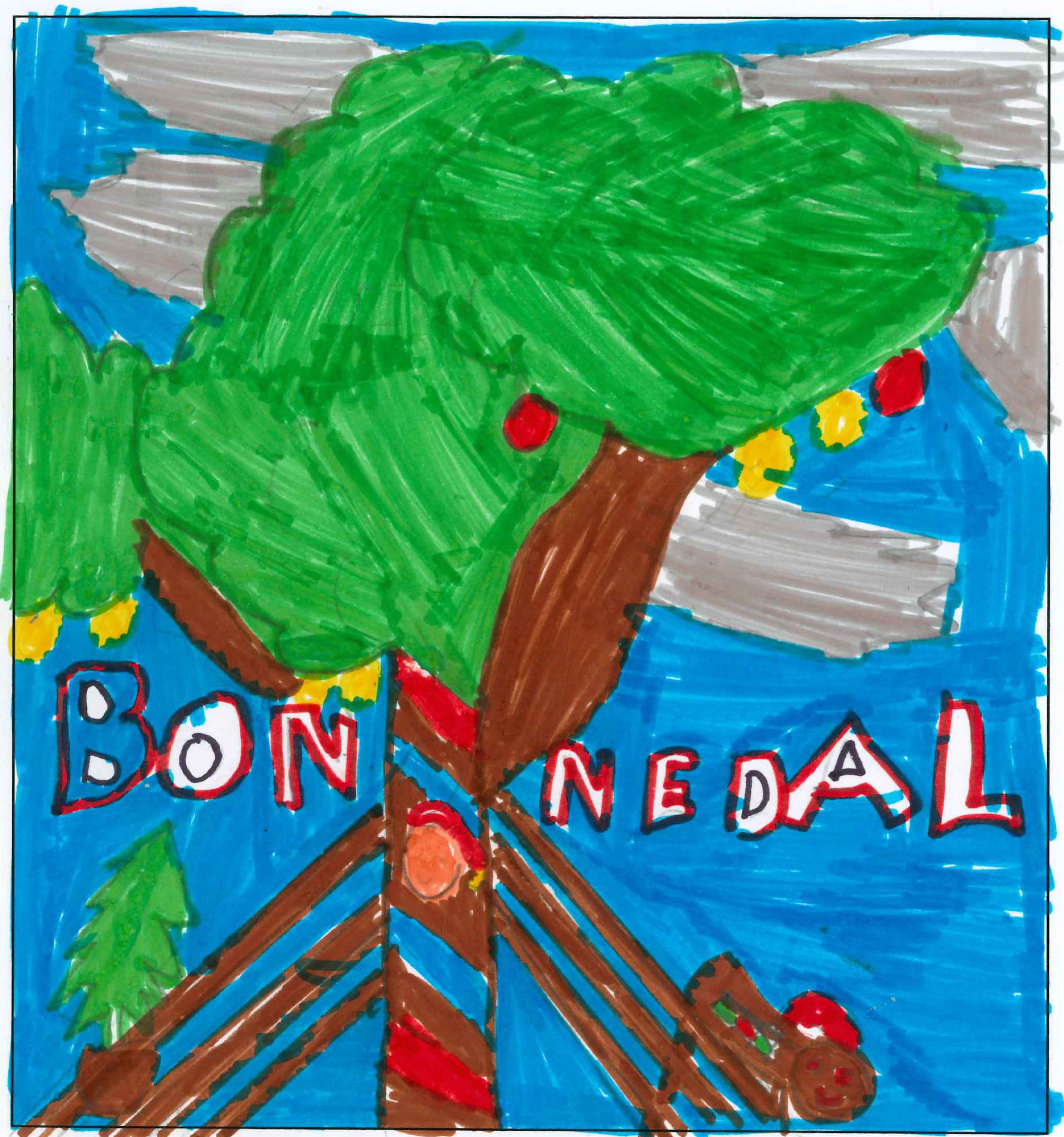 Postal de l'Escola Pureza de María Sant Cugat del concurs del TOT Sant Cugat