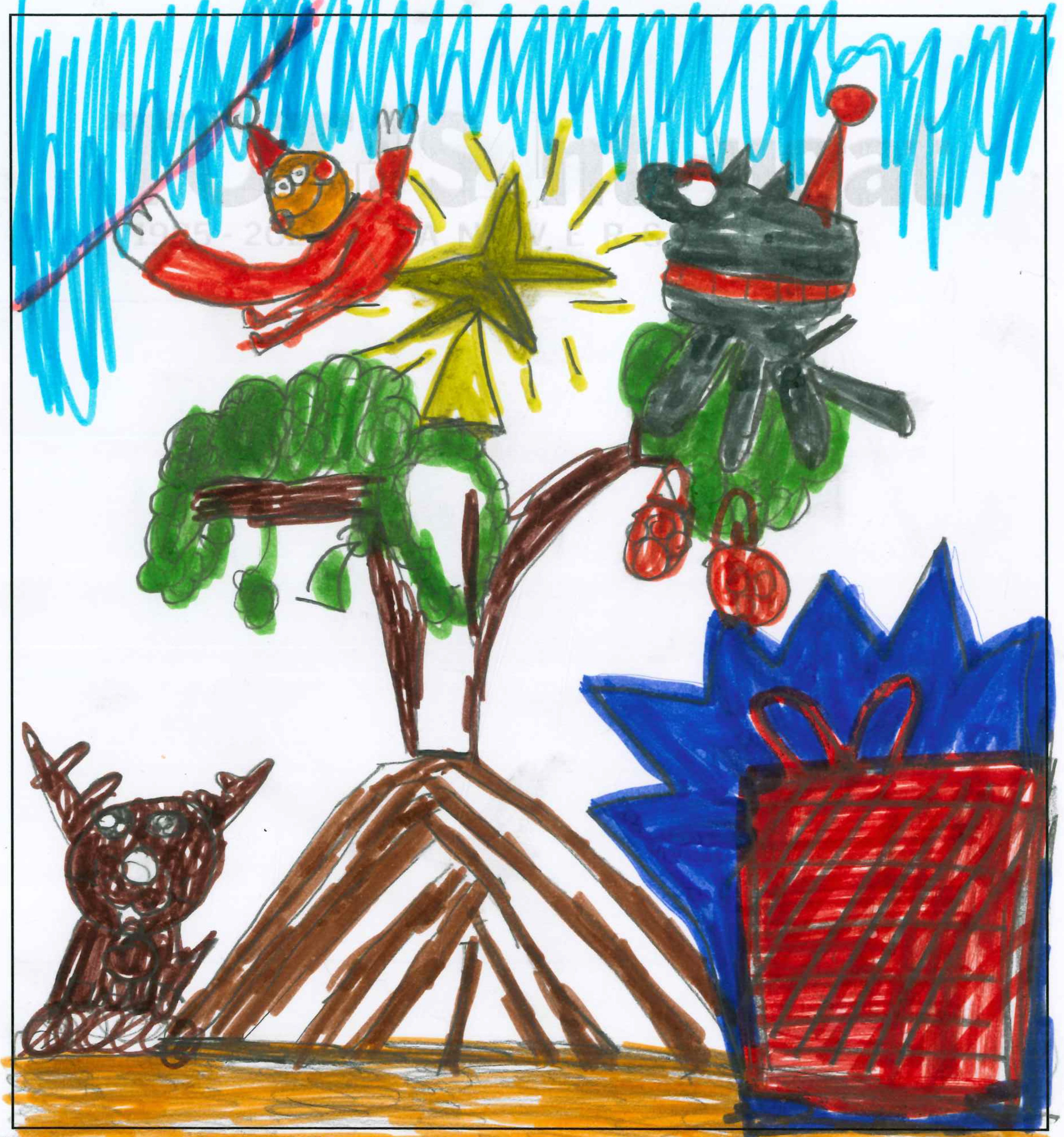 Postal de l'Escola Pureza de María Sant Cugat del concurs del TOT Sant Cugat