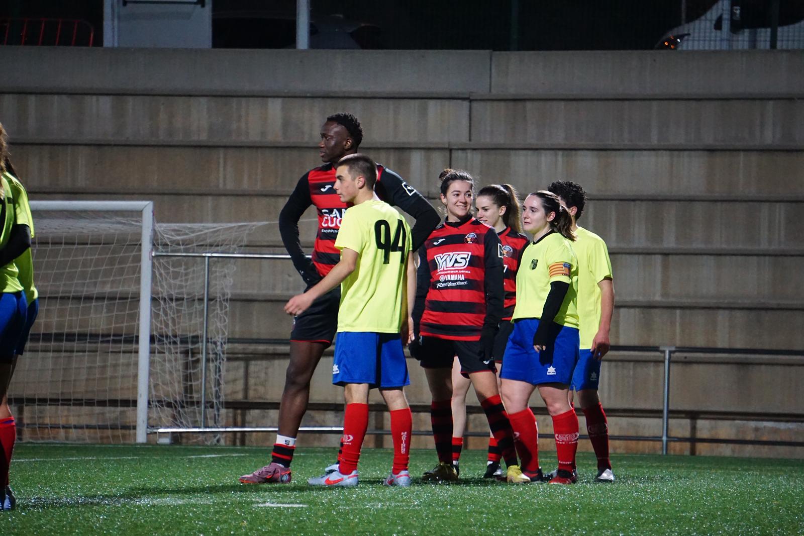 8a edició del Partix Mixt per la Igualtat entre el Sant Cugat FC i el FC Martinenc. FOTO: Cedida