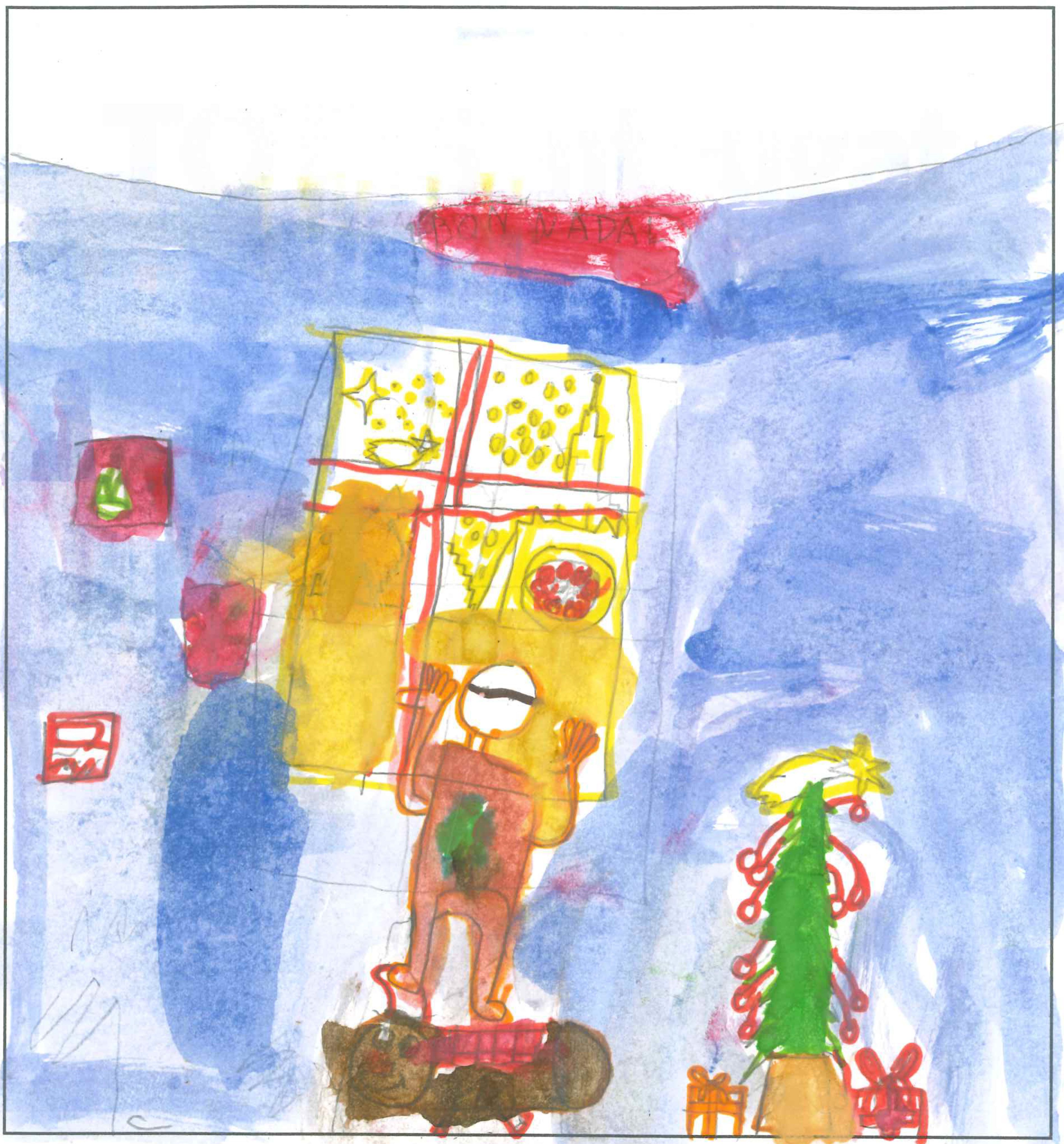 Postal de l'Escola Avenç del concurs del TOT Sant Cugat