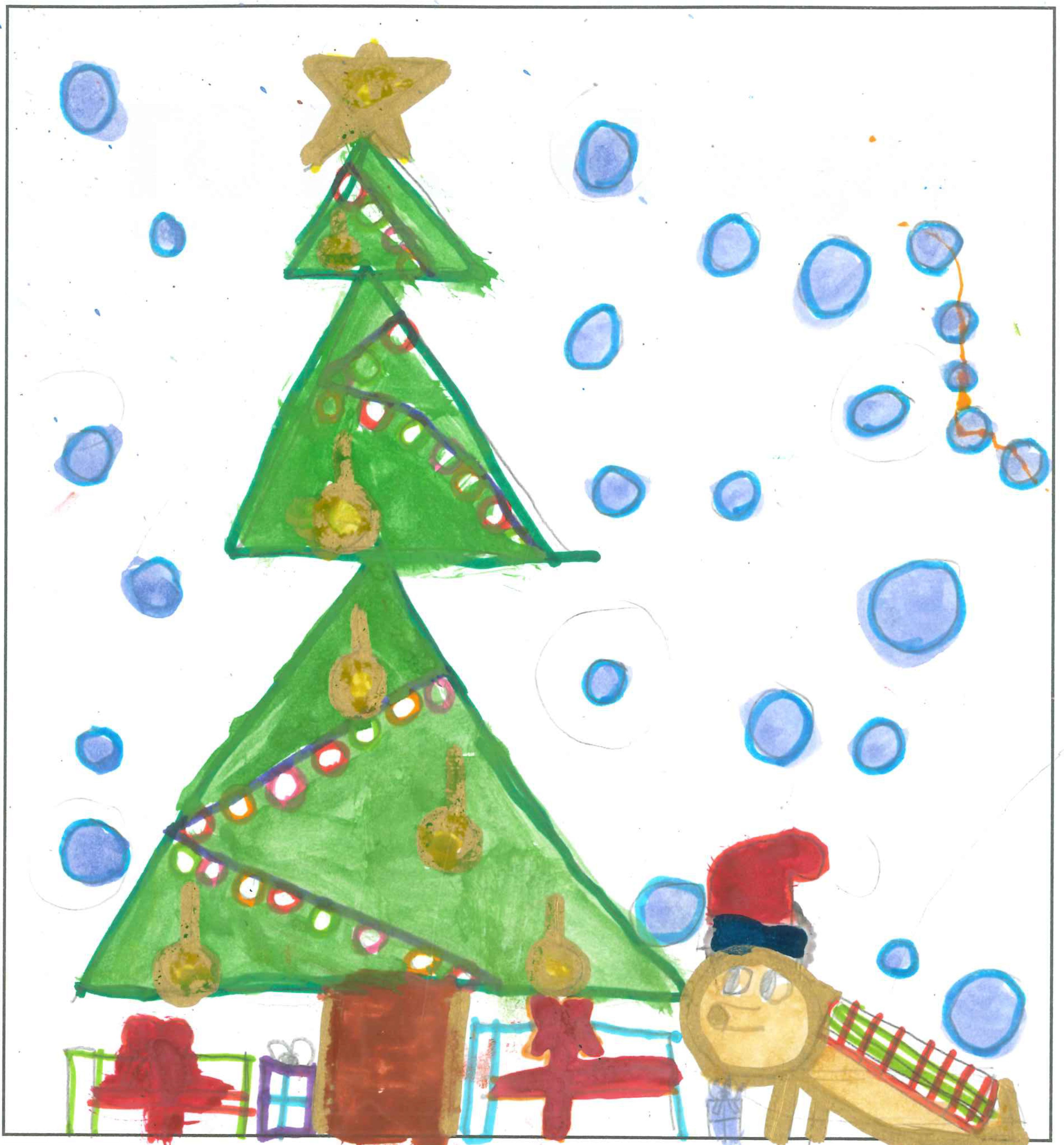 Postal de l'Escola Avenç del concurs del TOT Sant Cugat