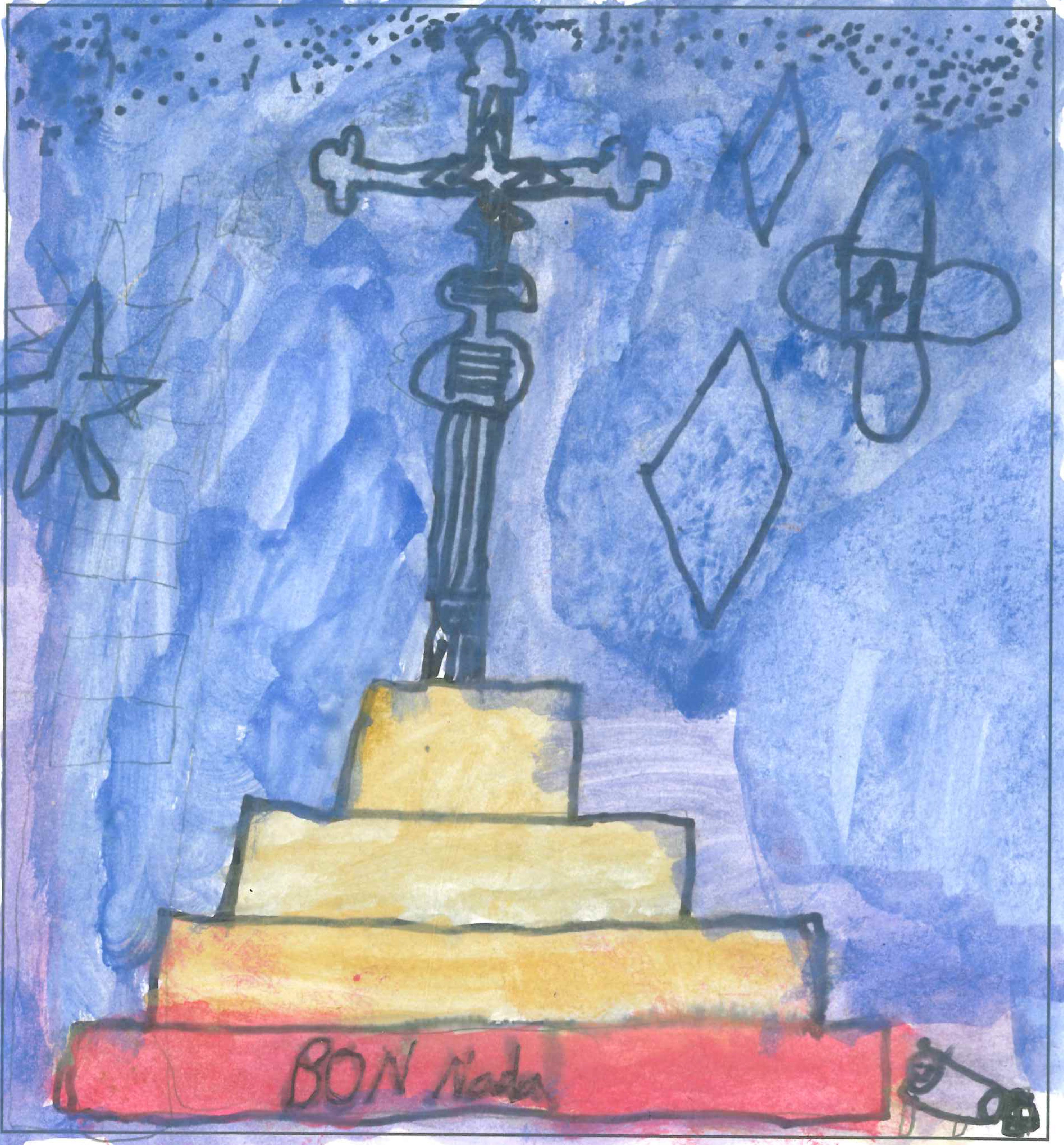 Postal de l'Escola Avenç del concurs del TOT Sant Cugat