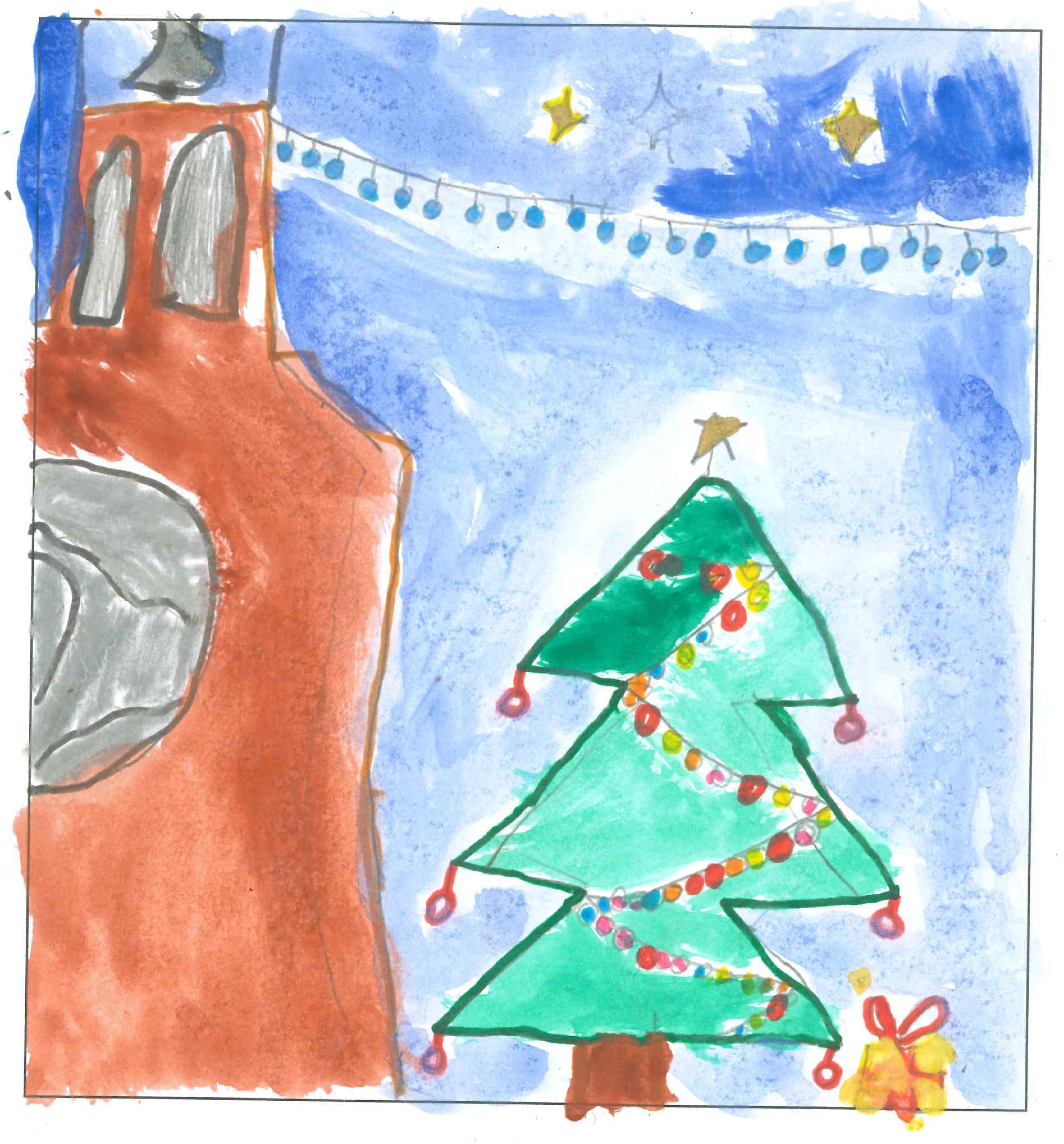 Postal de l'Escola Avenç del concurs del TOT Sant Cugat