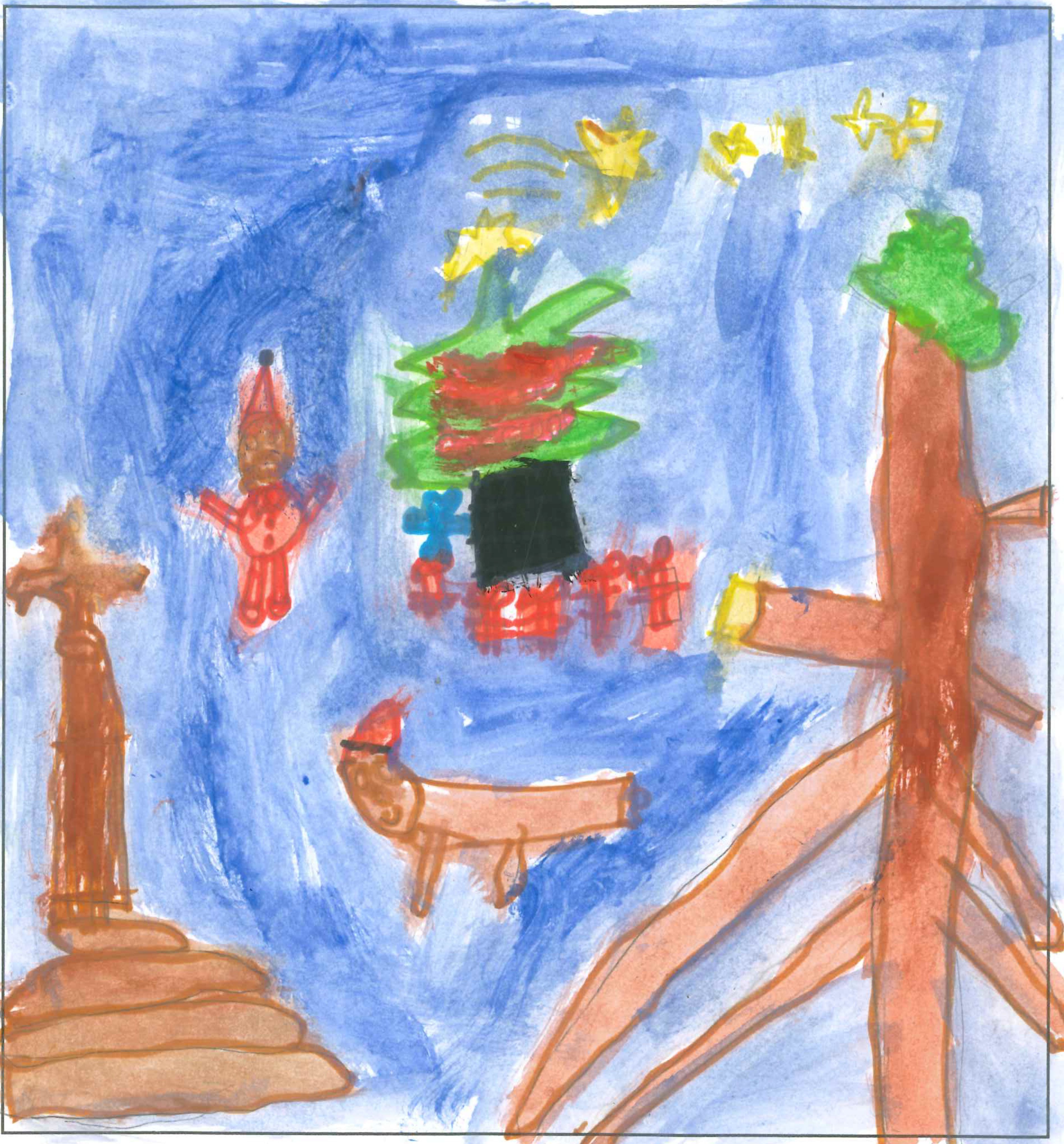 Postal de l'Escola Avenç del concurs del TOT Sant Cugat