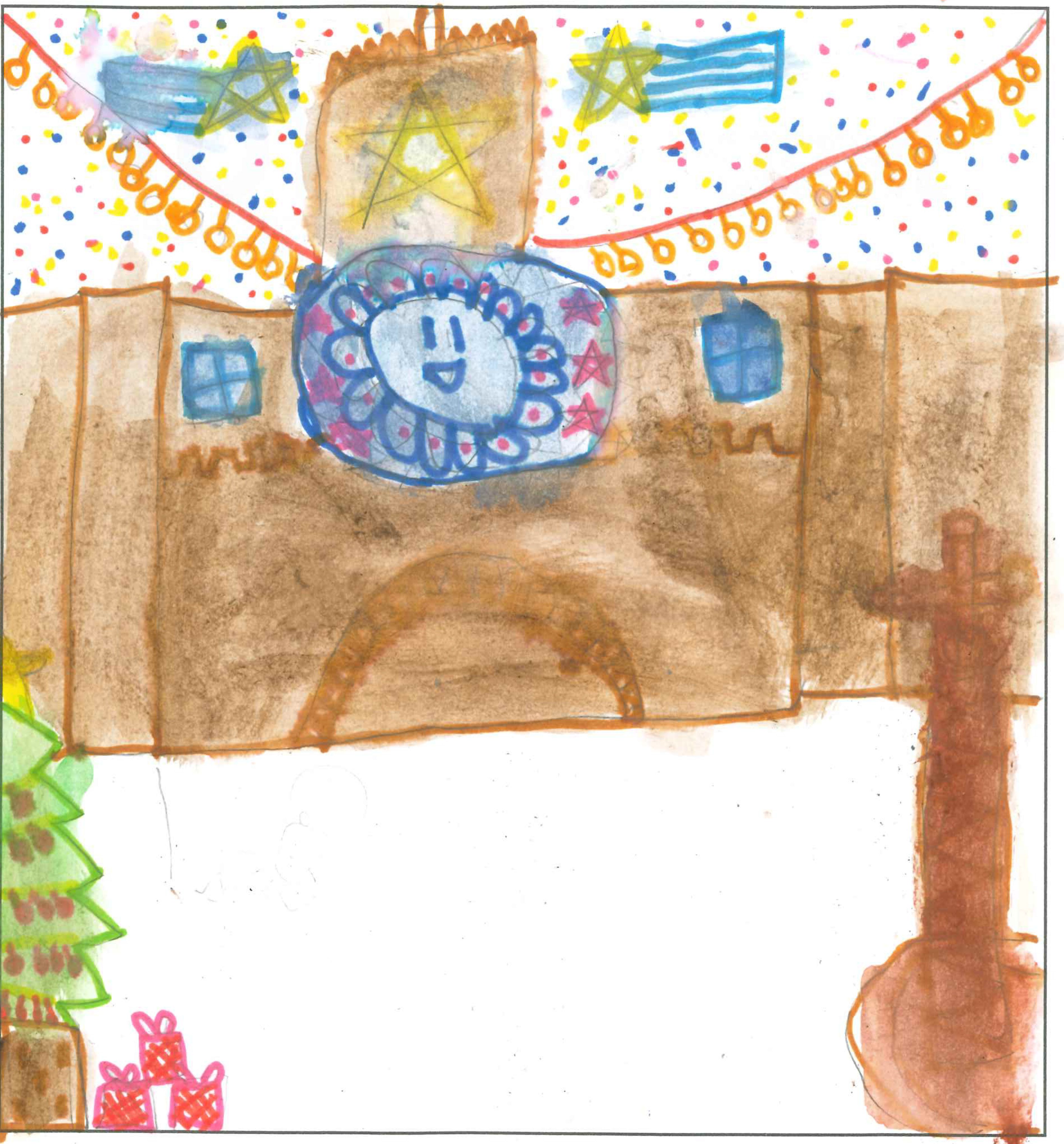 Postal de l'Escola Avenç del concurs del TOT Sant Cugat