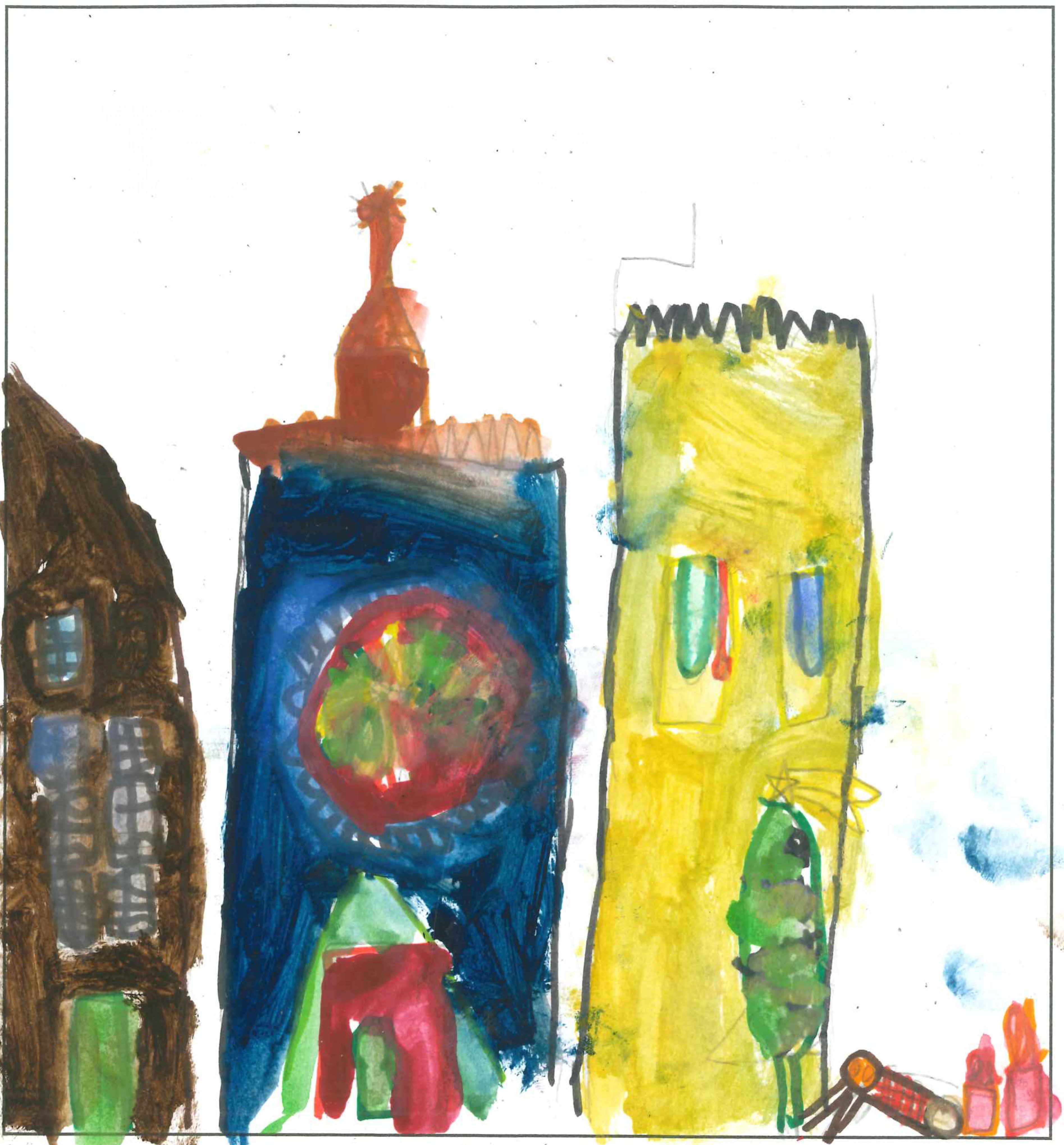 Postal de l'Escola Avenç del concurs del TOT Sant Cugat