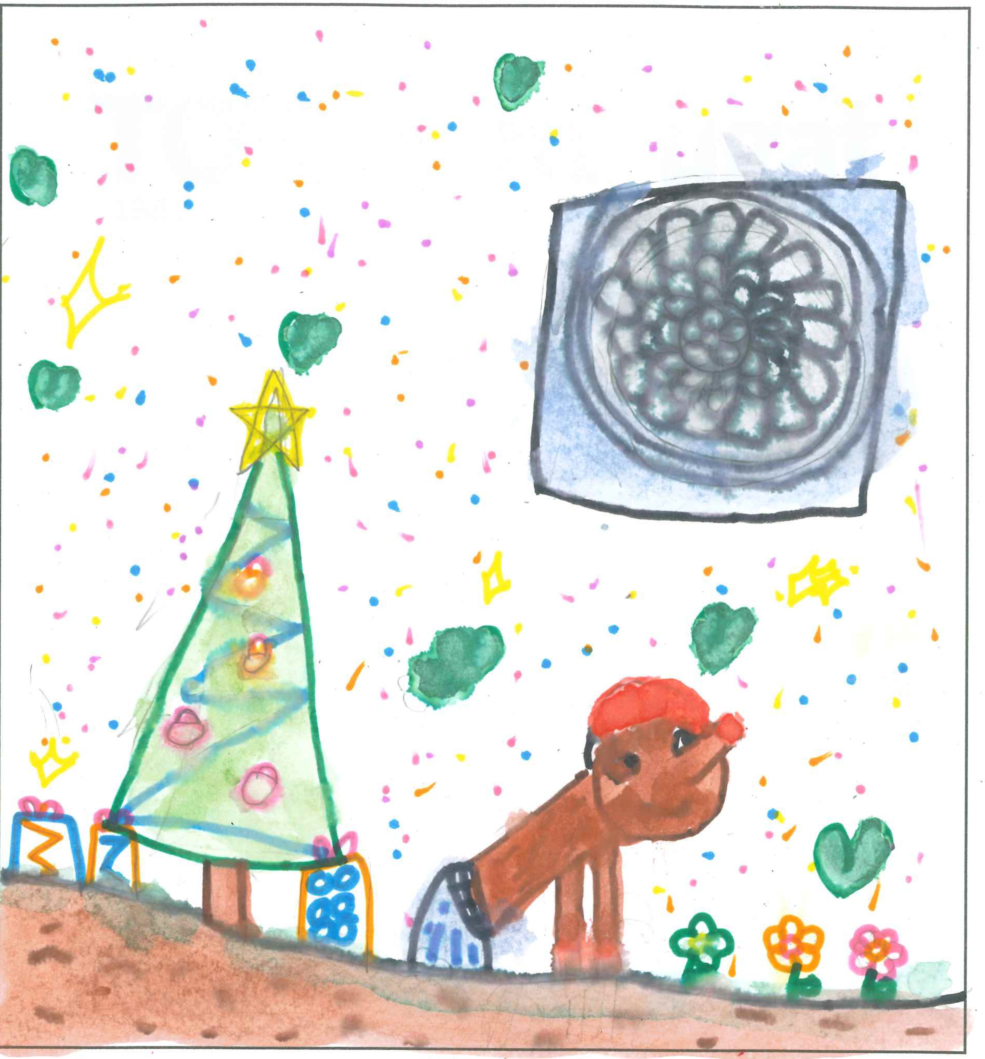 Postal de l'Escola Avenç del concurs del TOT Sant Cugat