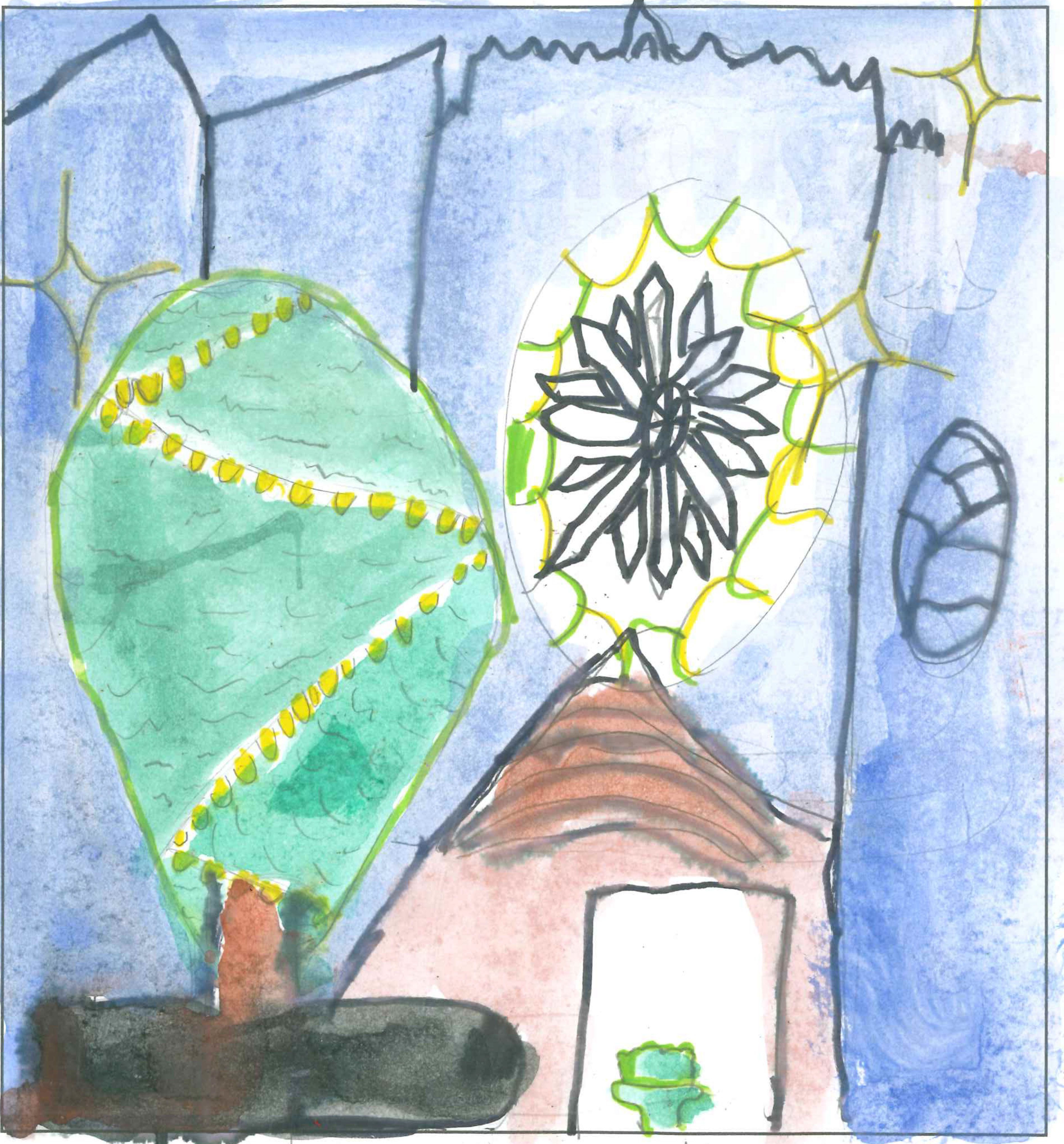 Postal de l'Escola Avenç del concurs del TOT Sant Cugat