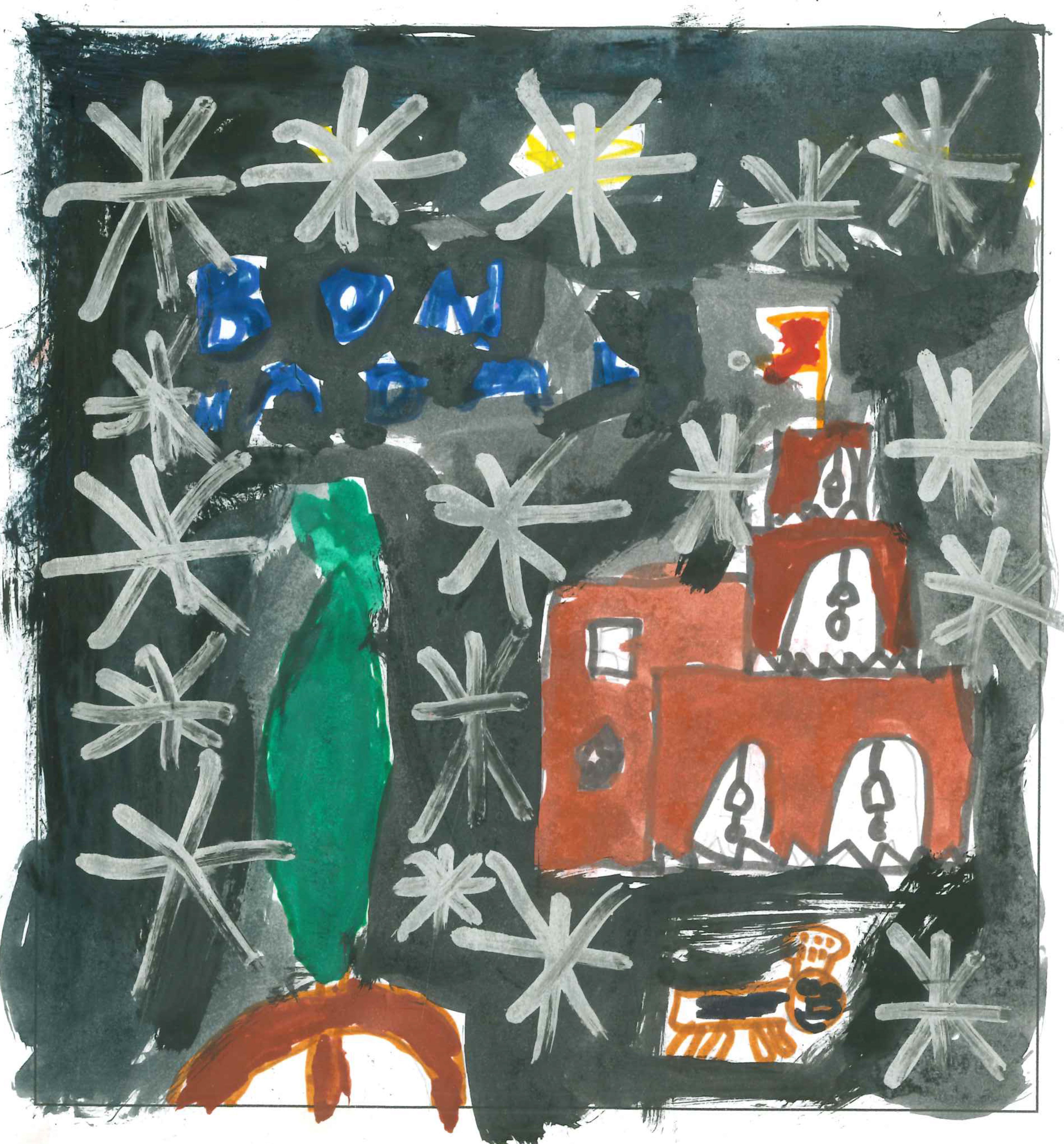 Postal de l'Escola Avenç del concurs del TOT Sant Cugat