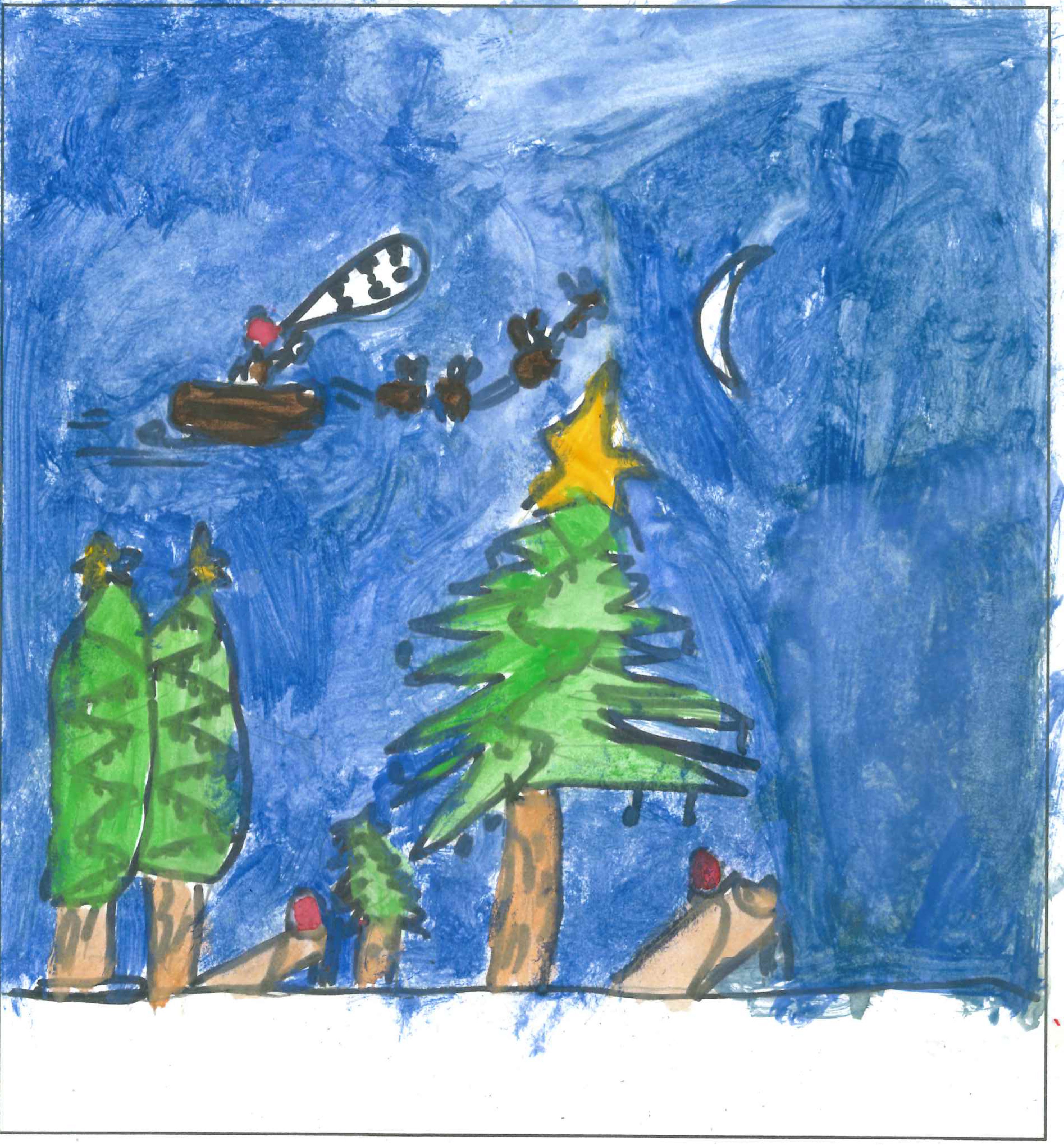 Postal de l'Escola Avenç del concurs del TOT Sant Cugat