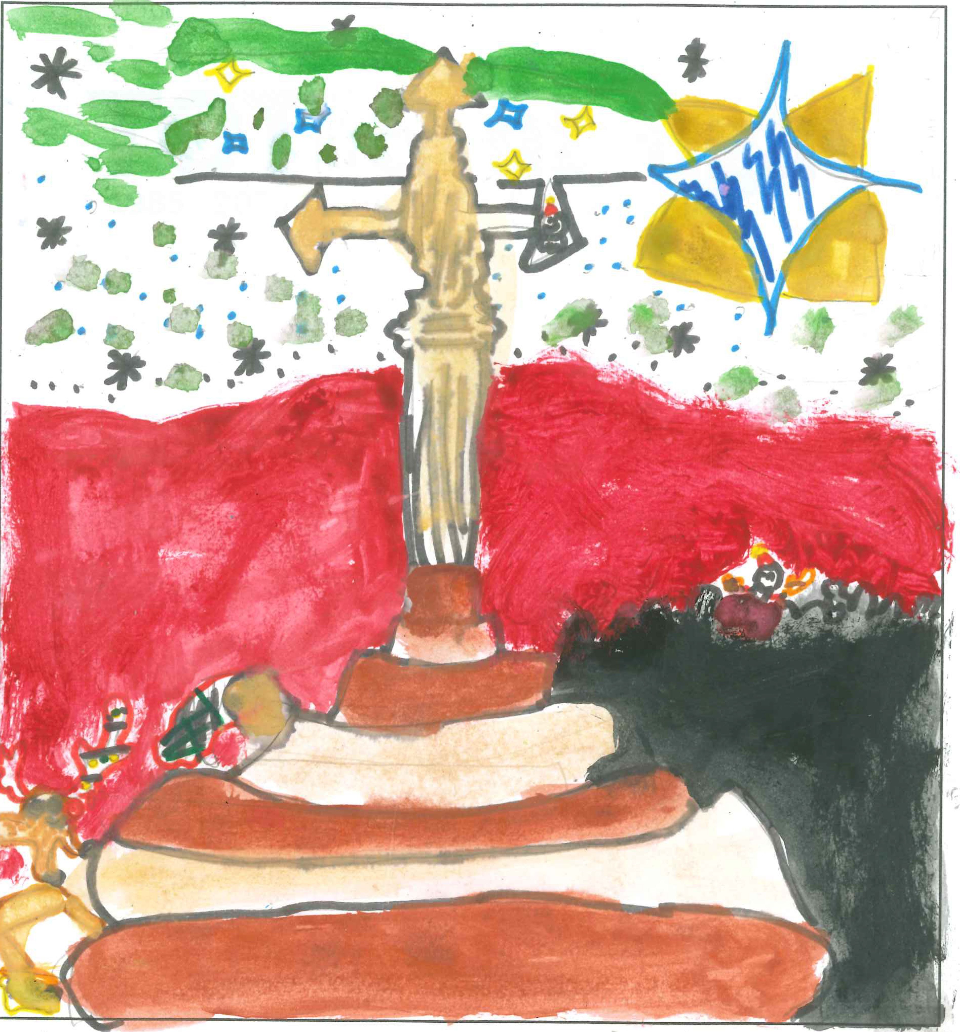 Postal de l'Escola Avenç del concurs del TOT Sant Cugat