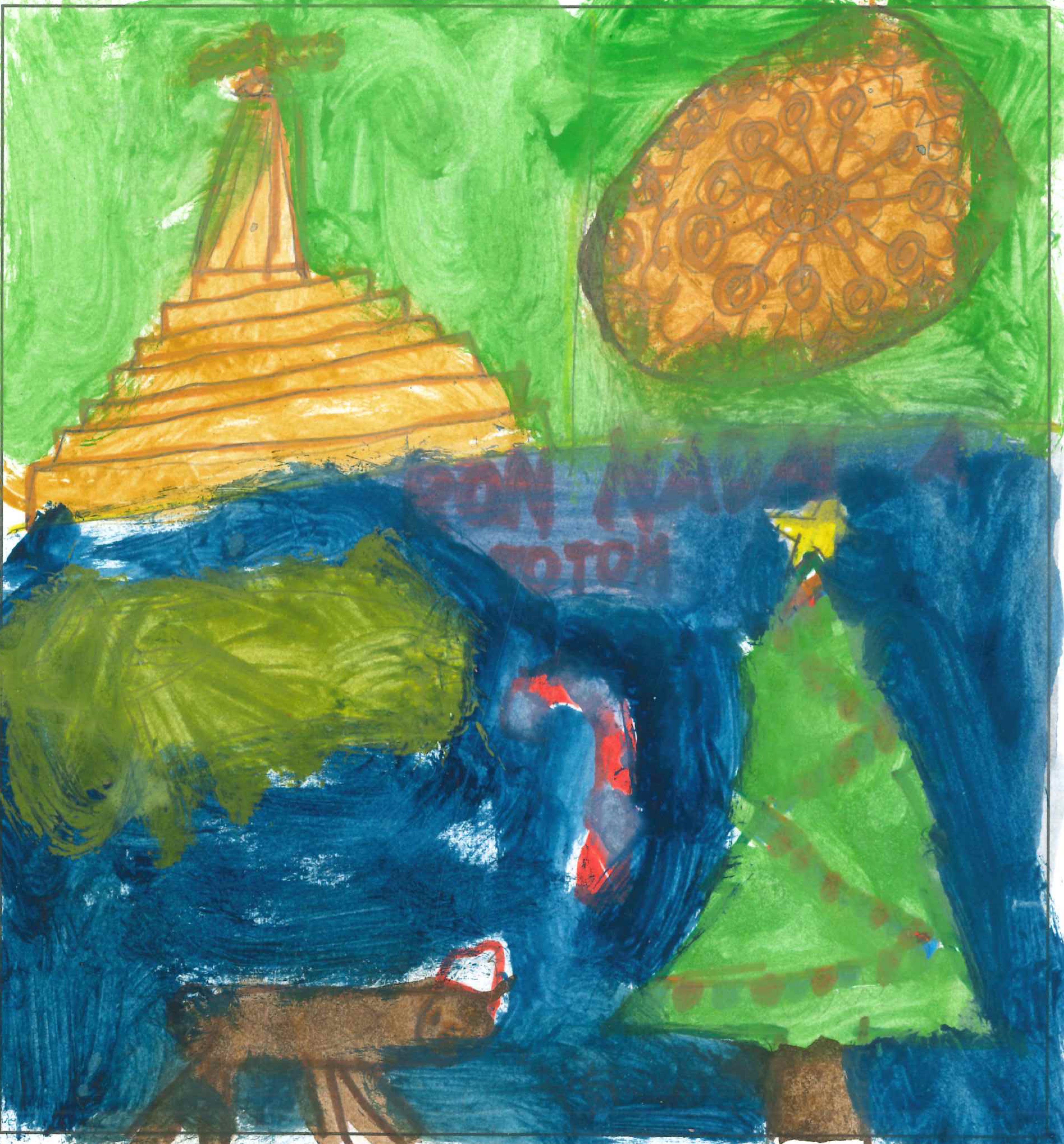 Postal de l'Escola Avenç del concurs del TOT Sant Cugat