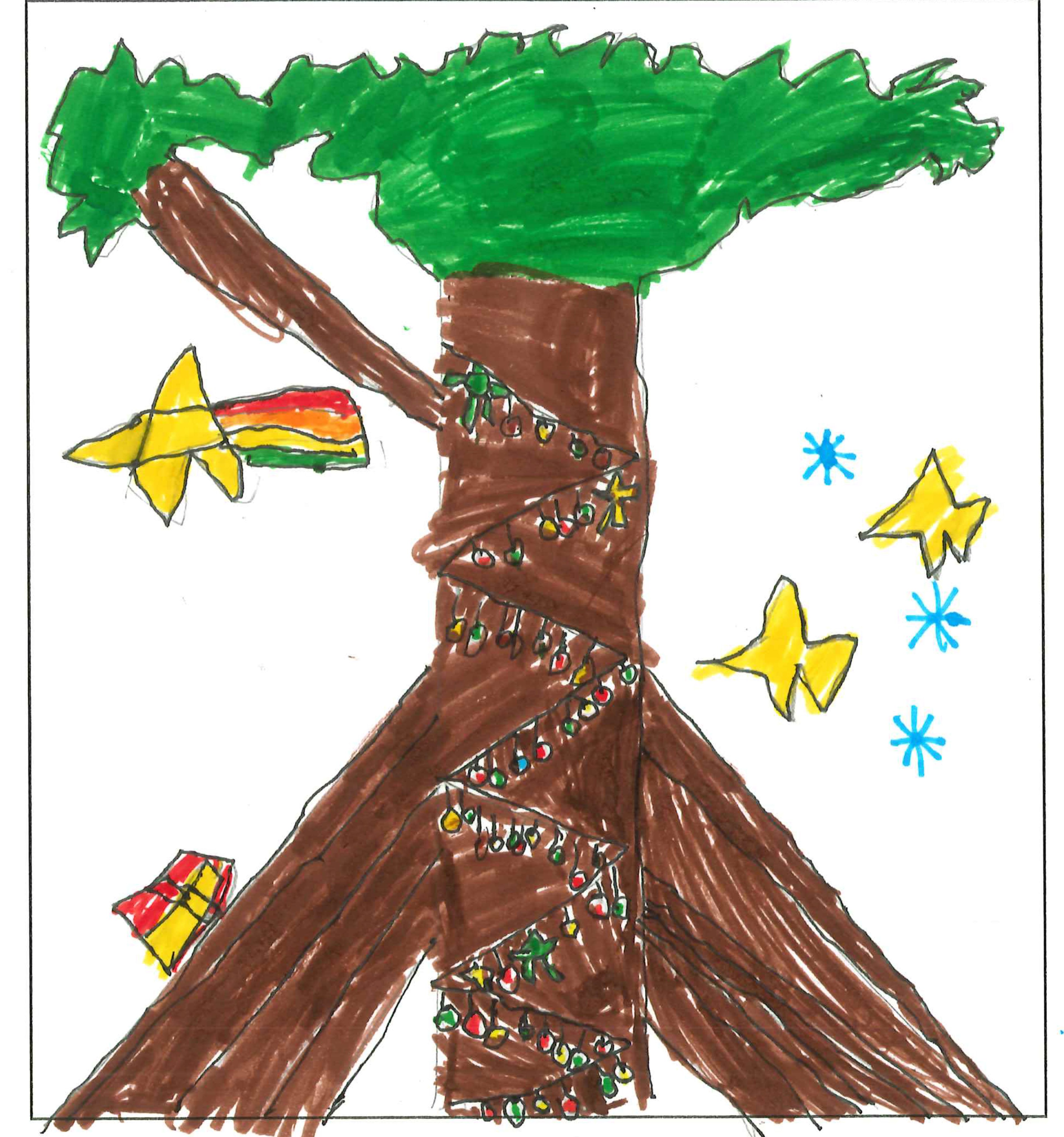 Postal de l’Escola Jaume Ferran i Clua del concurs del TOT Sant Cugat