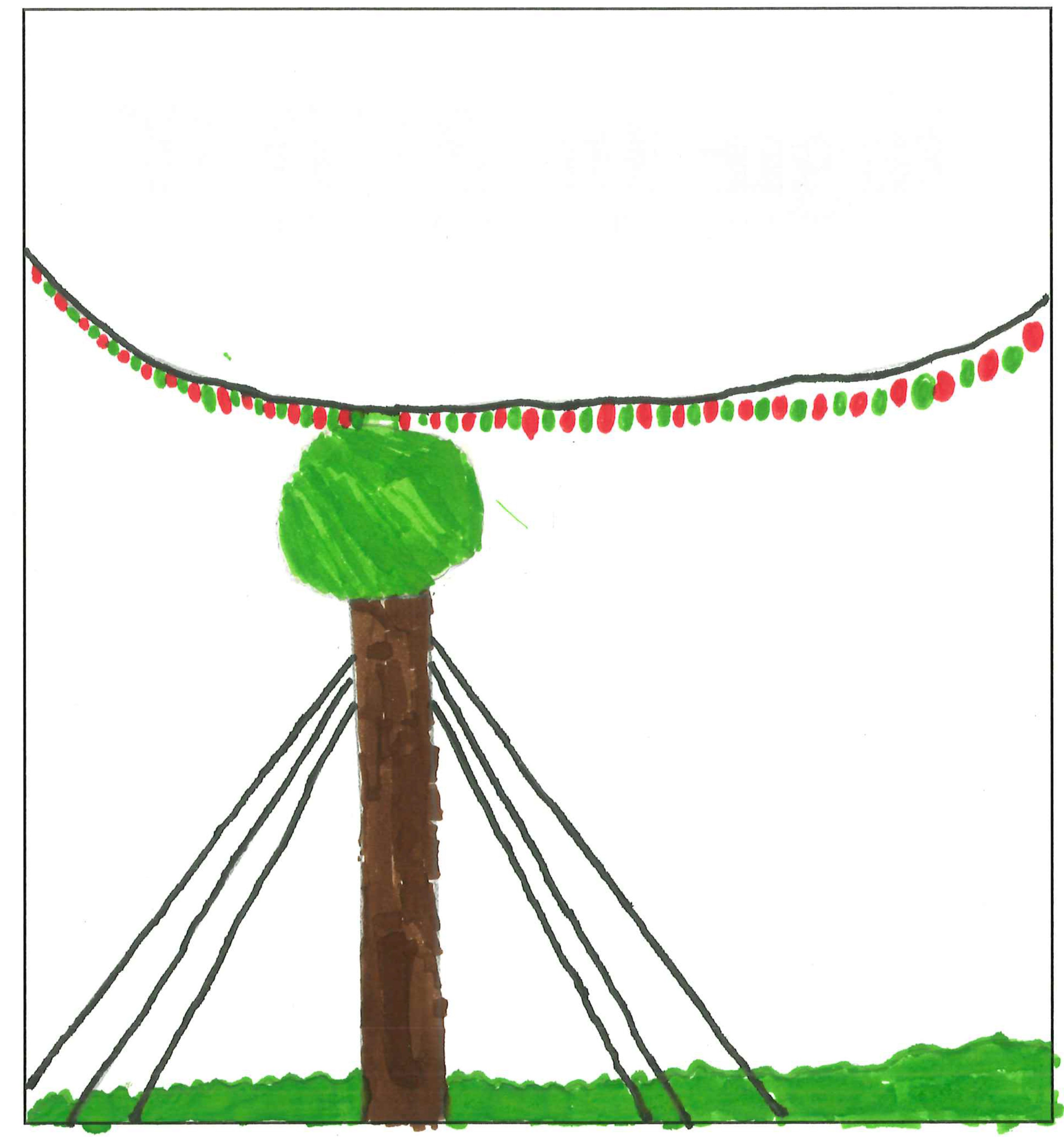 Postal de l’Escola Jaume Ferran i Clua del concurs del TOT Sant Cugat