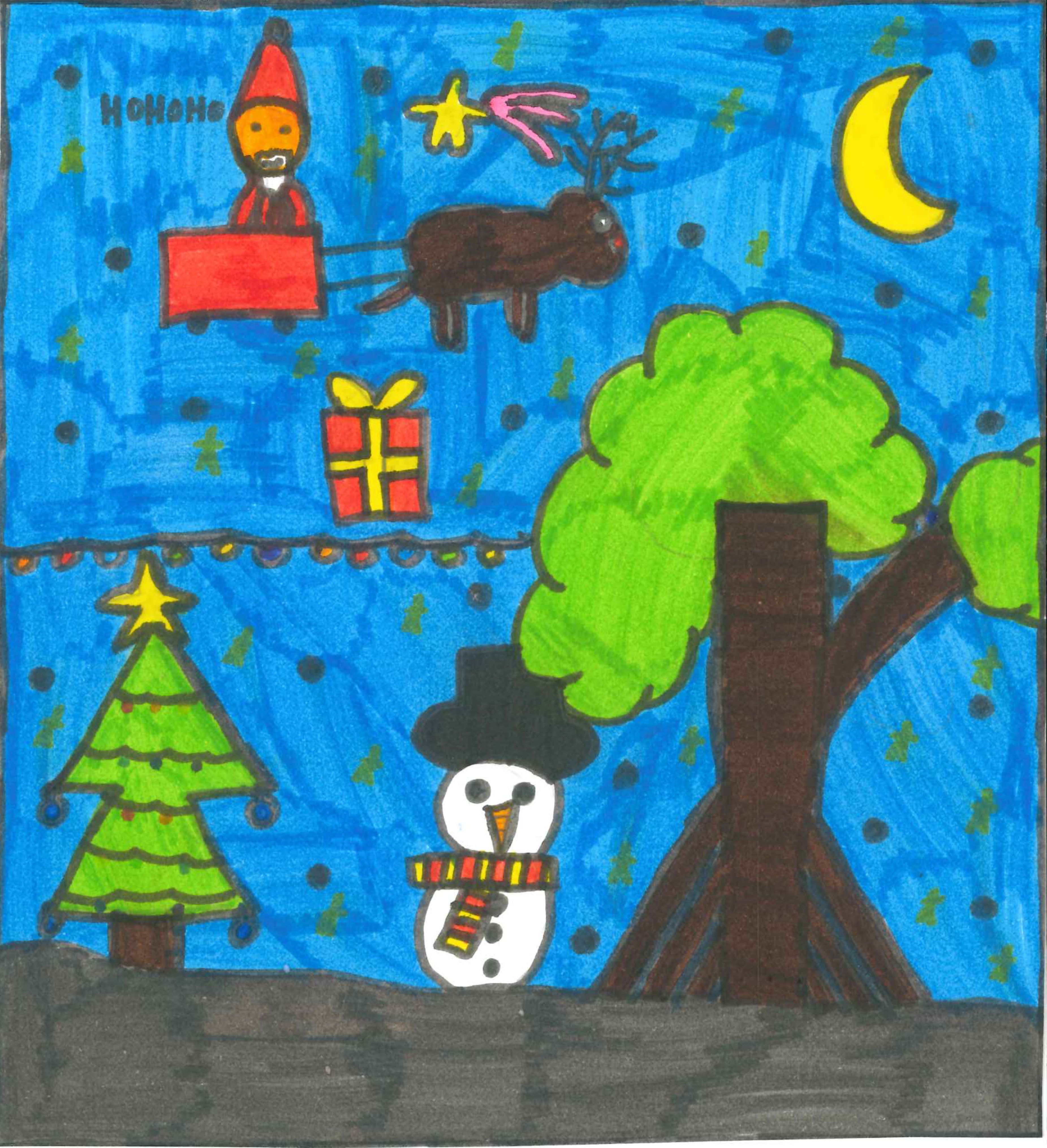 Postal de l’Escola Gerbert d’Orlhac del concurs del TOT Sant Cugat