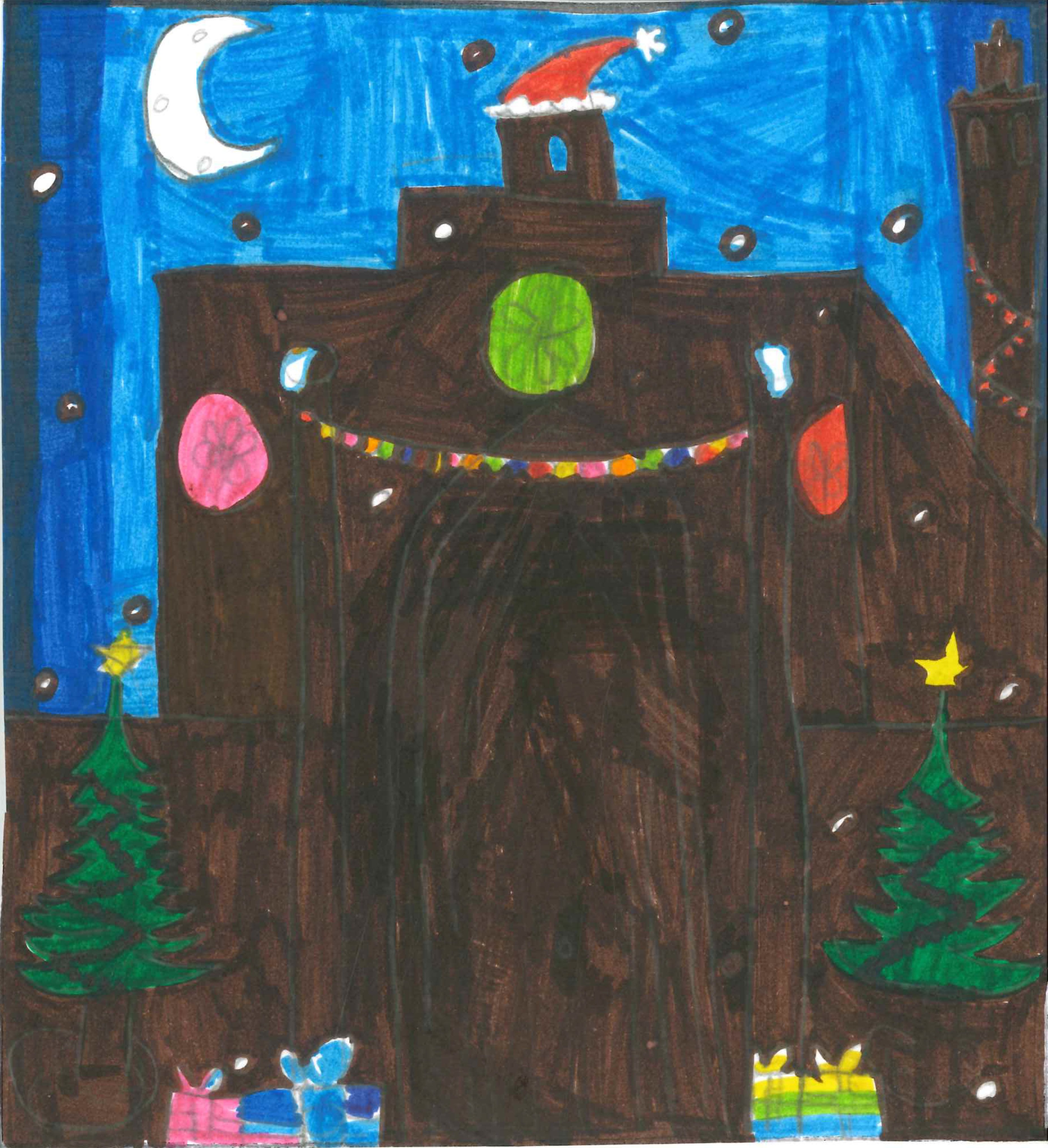 Postal de l’Escola Gerbert d’Orlhac del concurs del TOT Sant Cugat