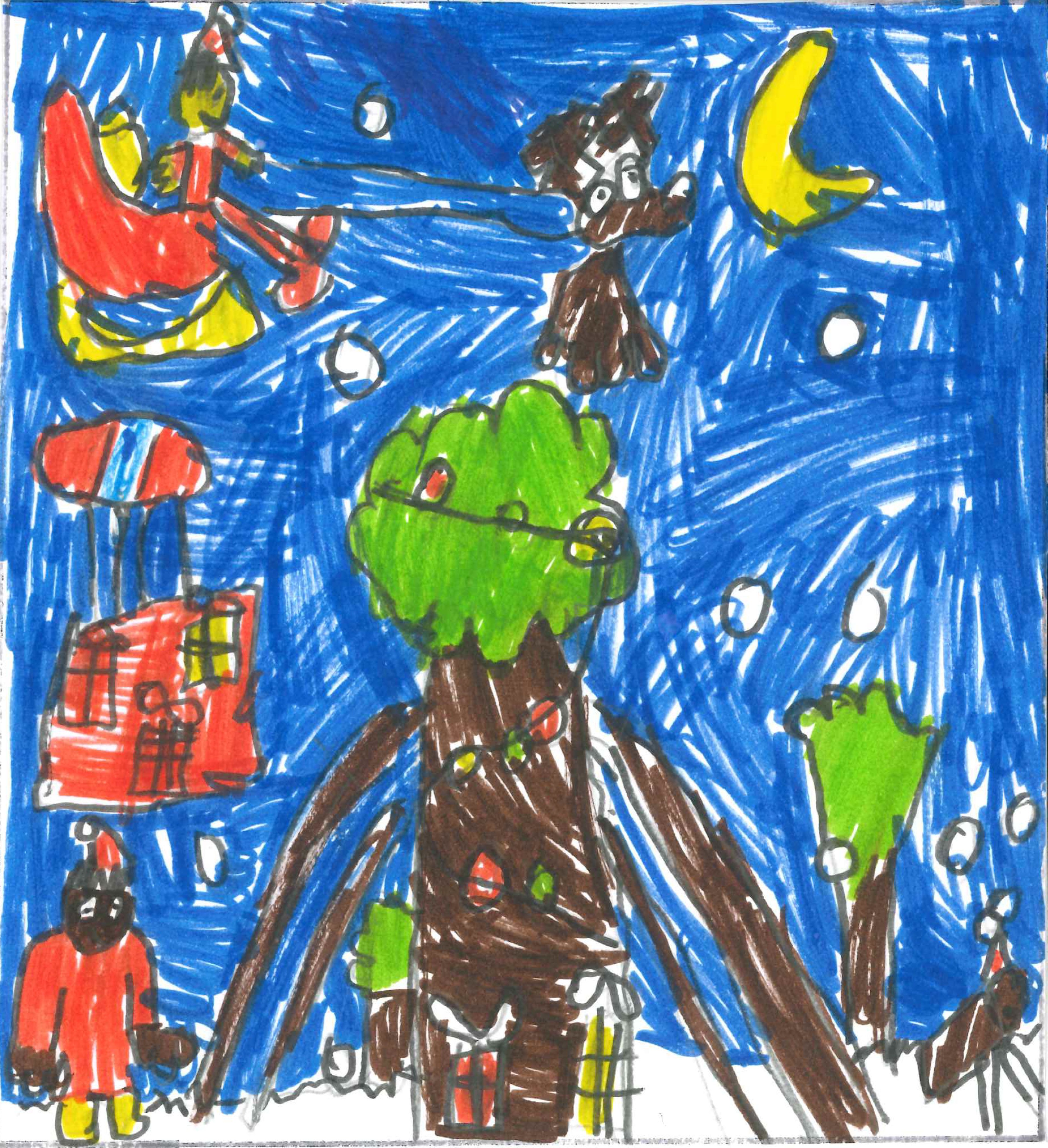 Postal de l’Escola Gerbert d’Orlhac del concurs del TOT Sant Cugat