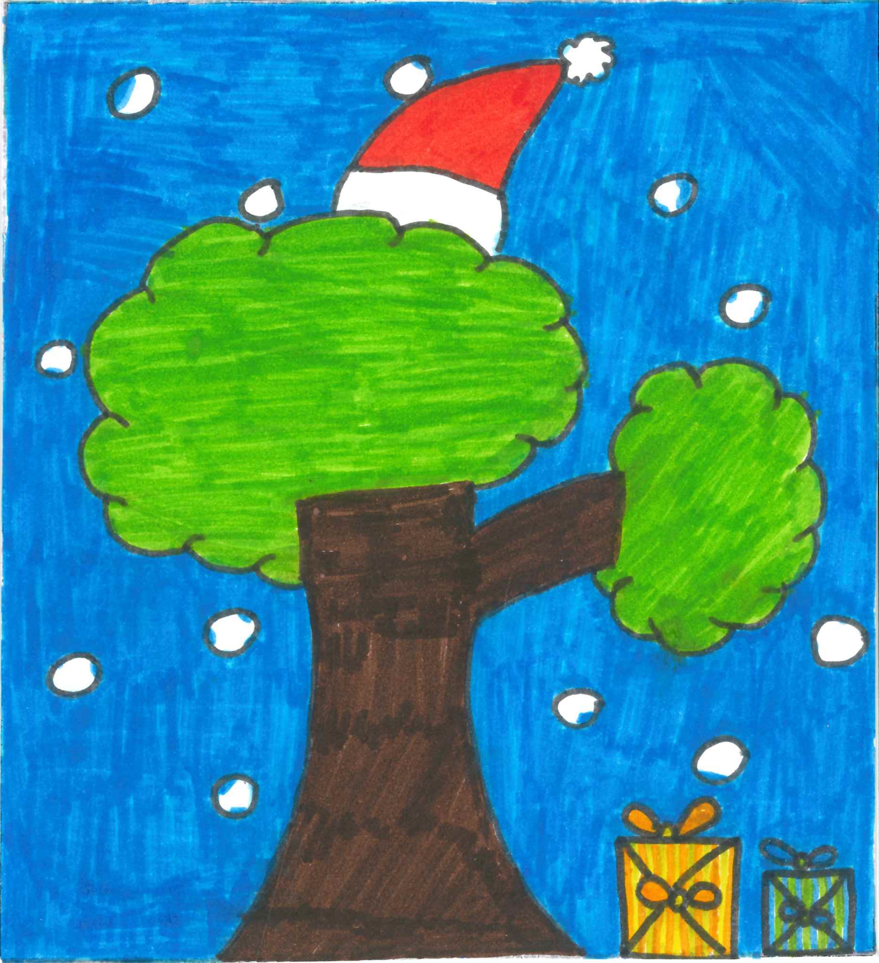 Postal de l’Escola Gerbert d’Orlhac del concurs del TOT Sant Cugat