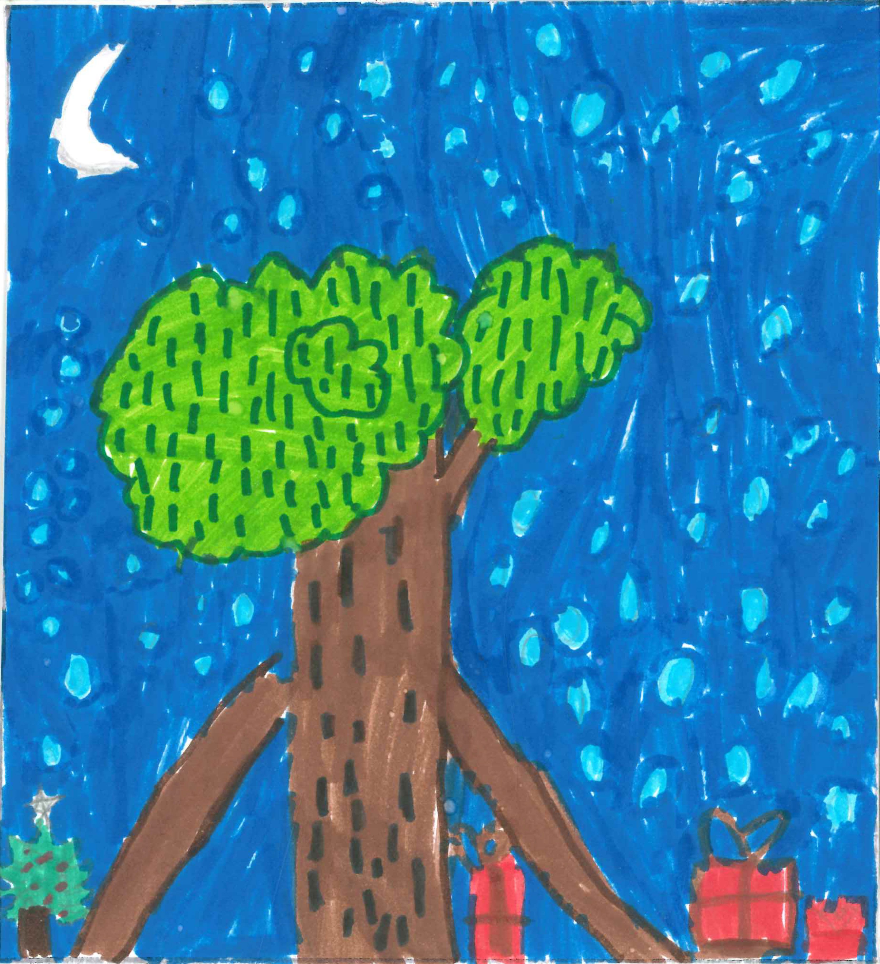 Postal de l’Escola Gerbert d’Orlhac del concurs del TOT Sant Cugat