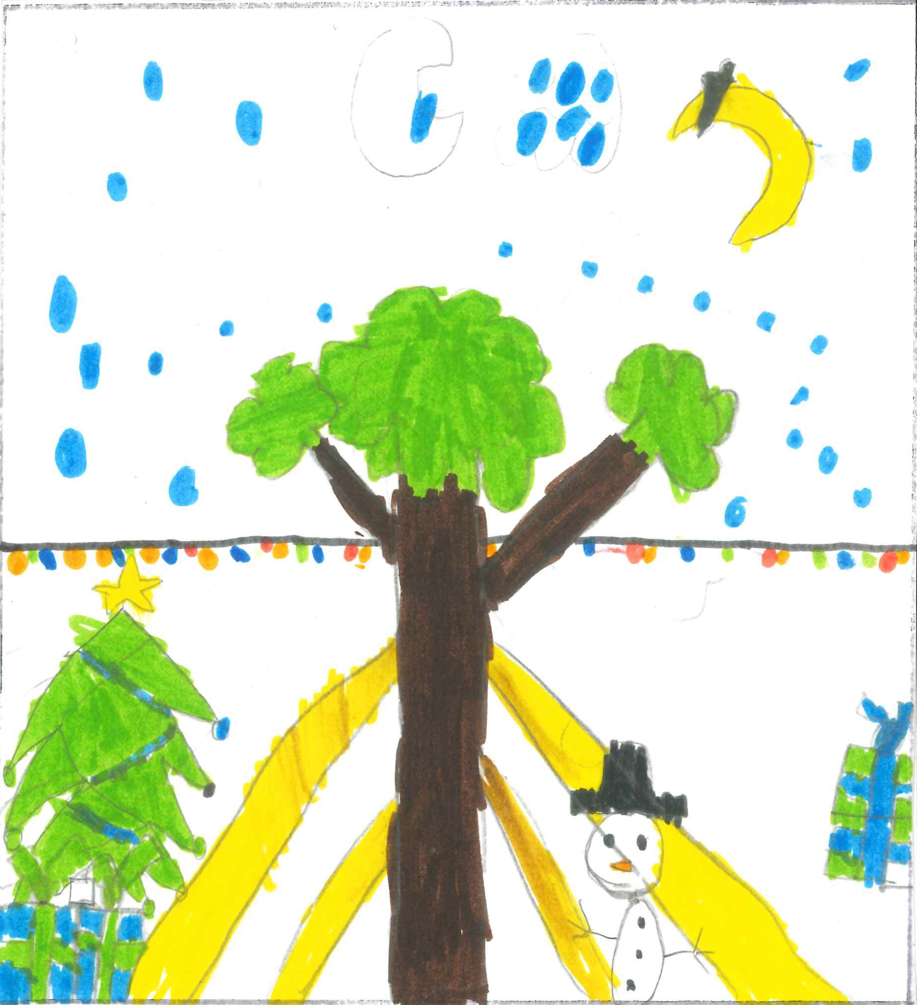 Postal de l’Escola Gerbert d’Orlhac del concurs del TOT Sant Cugat