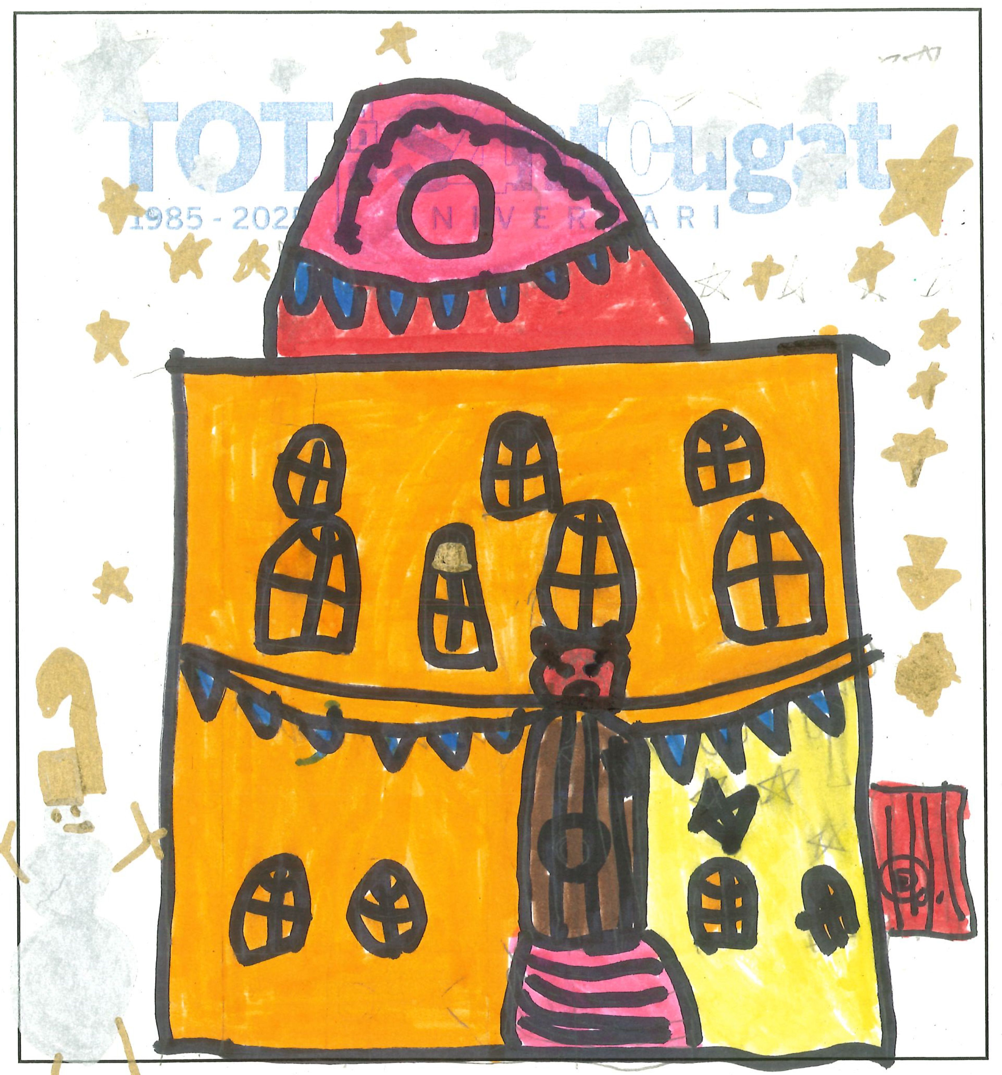 Postal de l’Escola Joan Maragall del concurs del TOT Sant Cugat