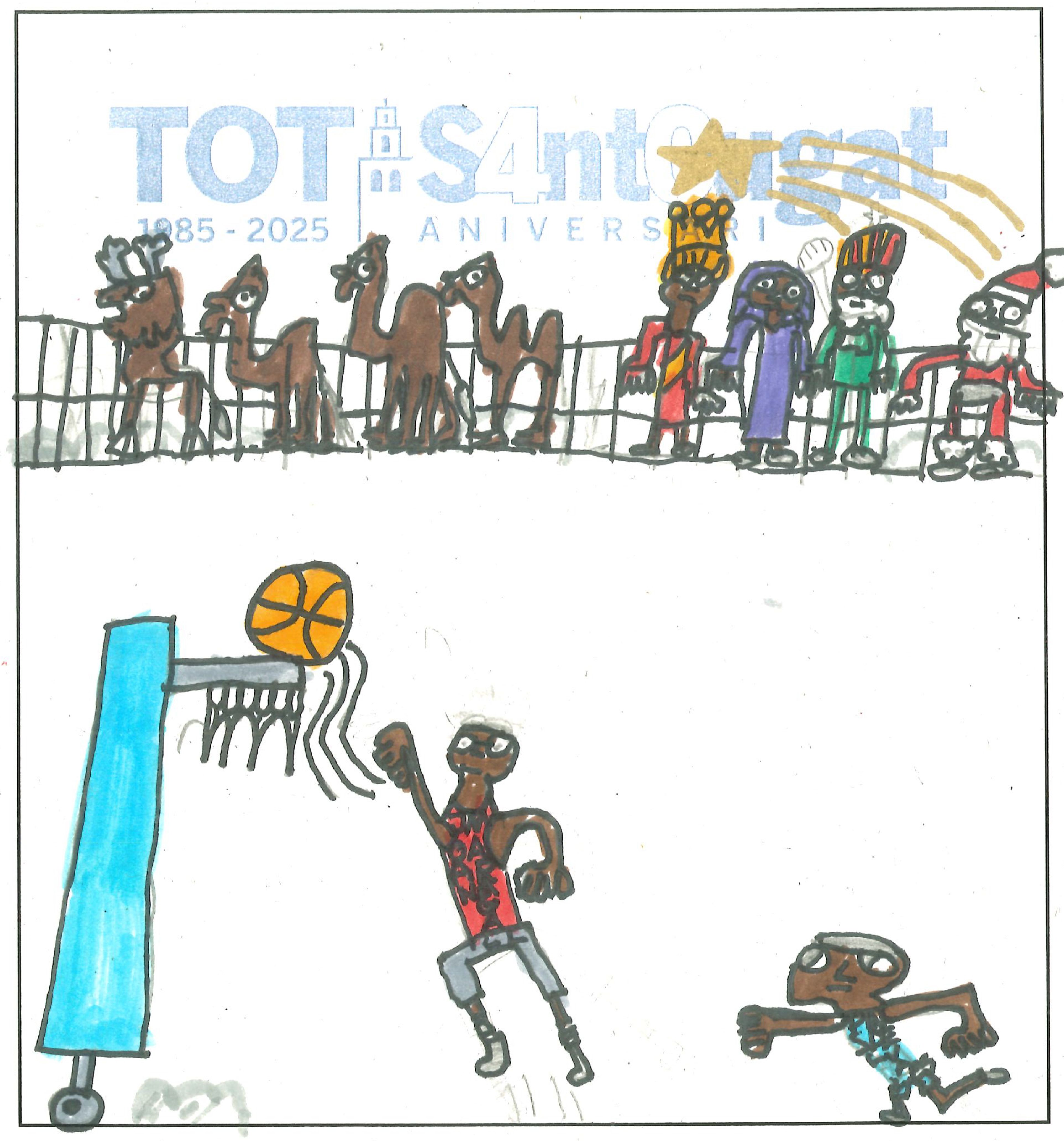 Postal de l’Escola Joan Maragall del concurs del TOT Sant Cugat