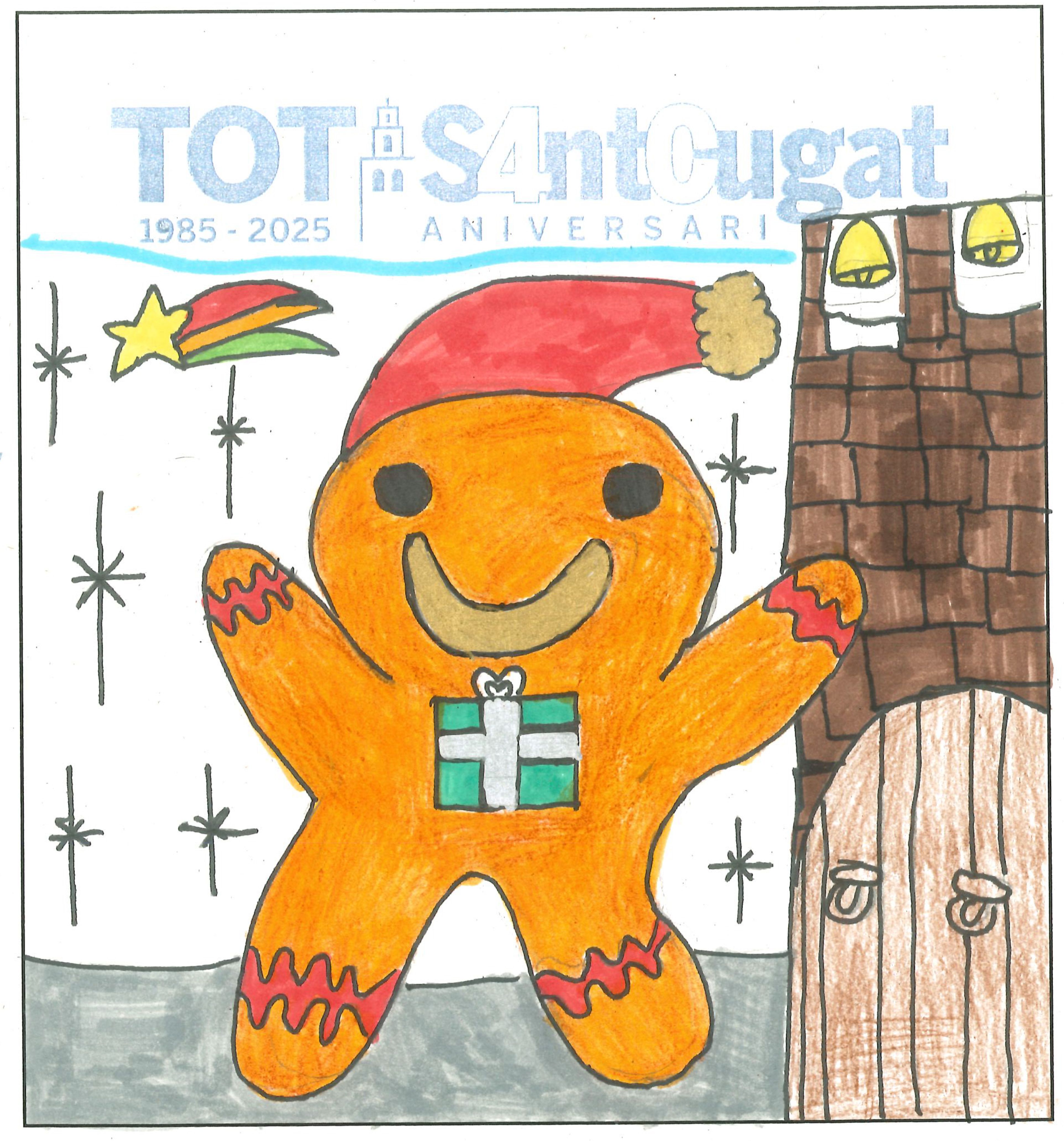 Postal de l’Escola Joan Maragall del concurs del TOT Sant Cugat