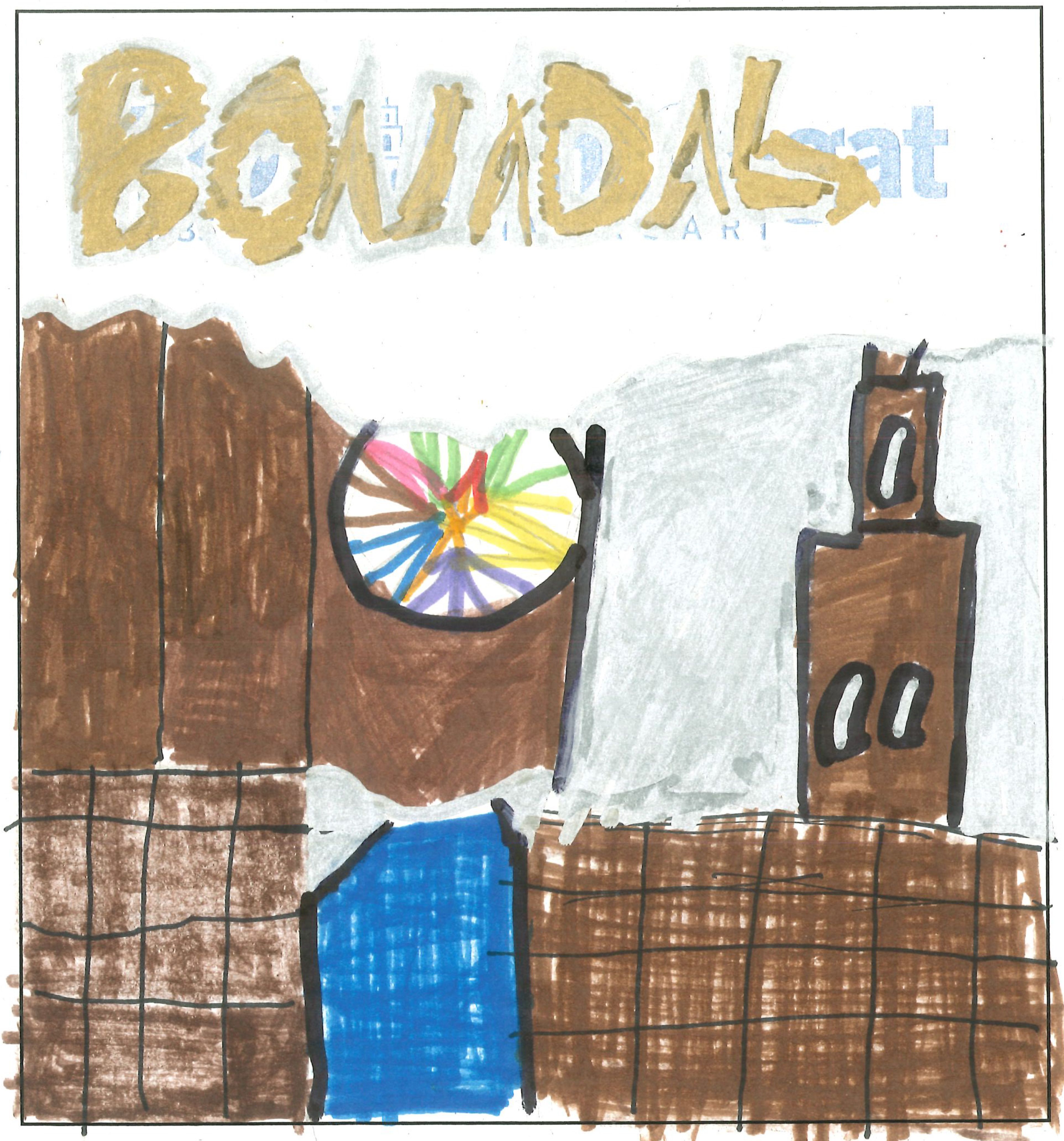 Postal de l’Escola Joan Maragall del concurs del TOT Sant Cugat