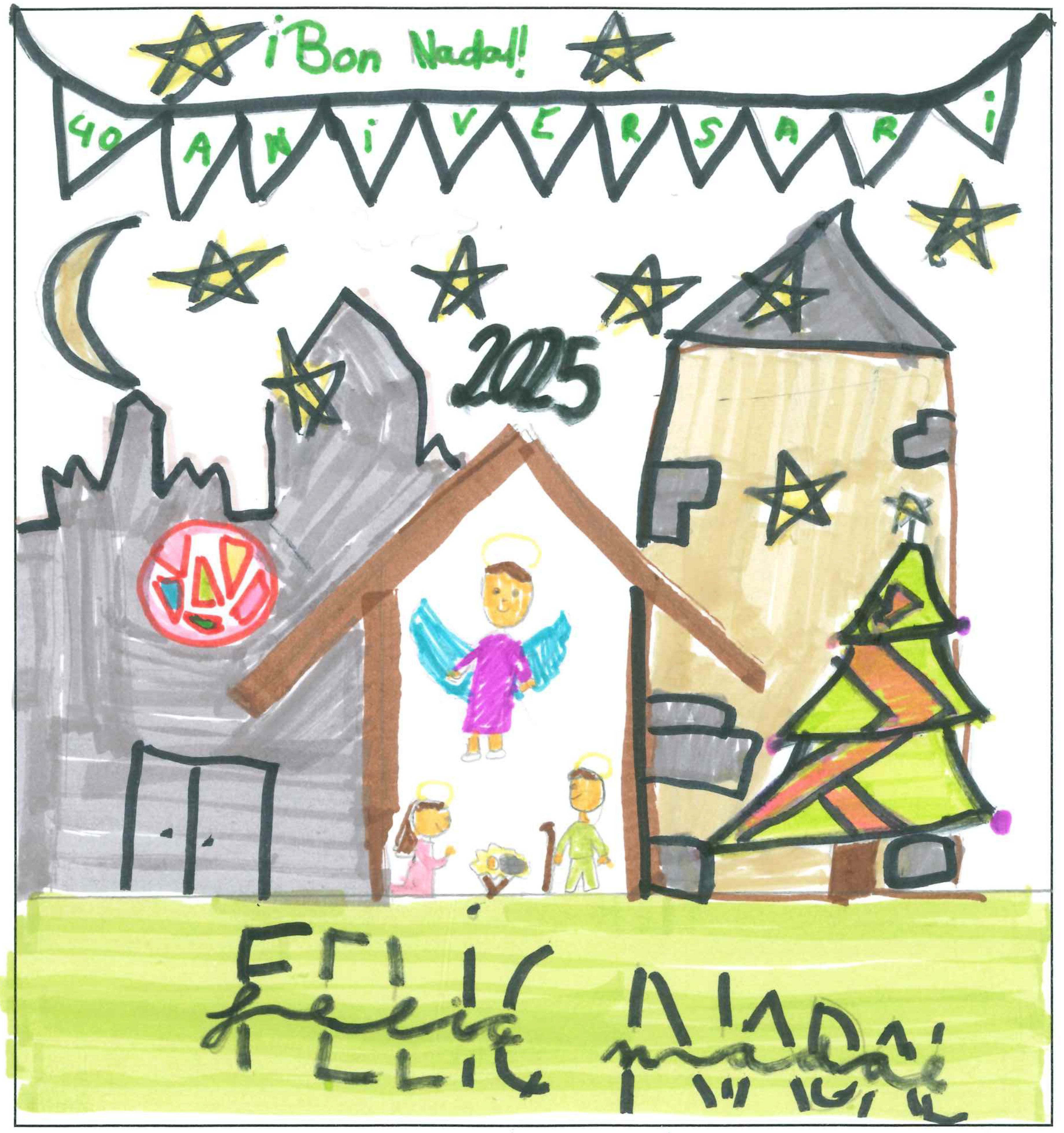 Postal de l'Associació Club Cantarell del concurs del TOT Sant Cugat