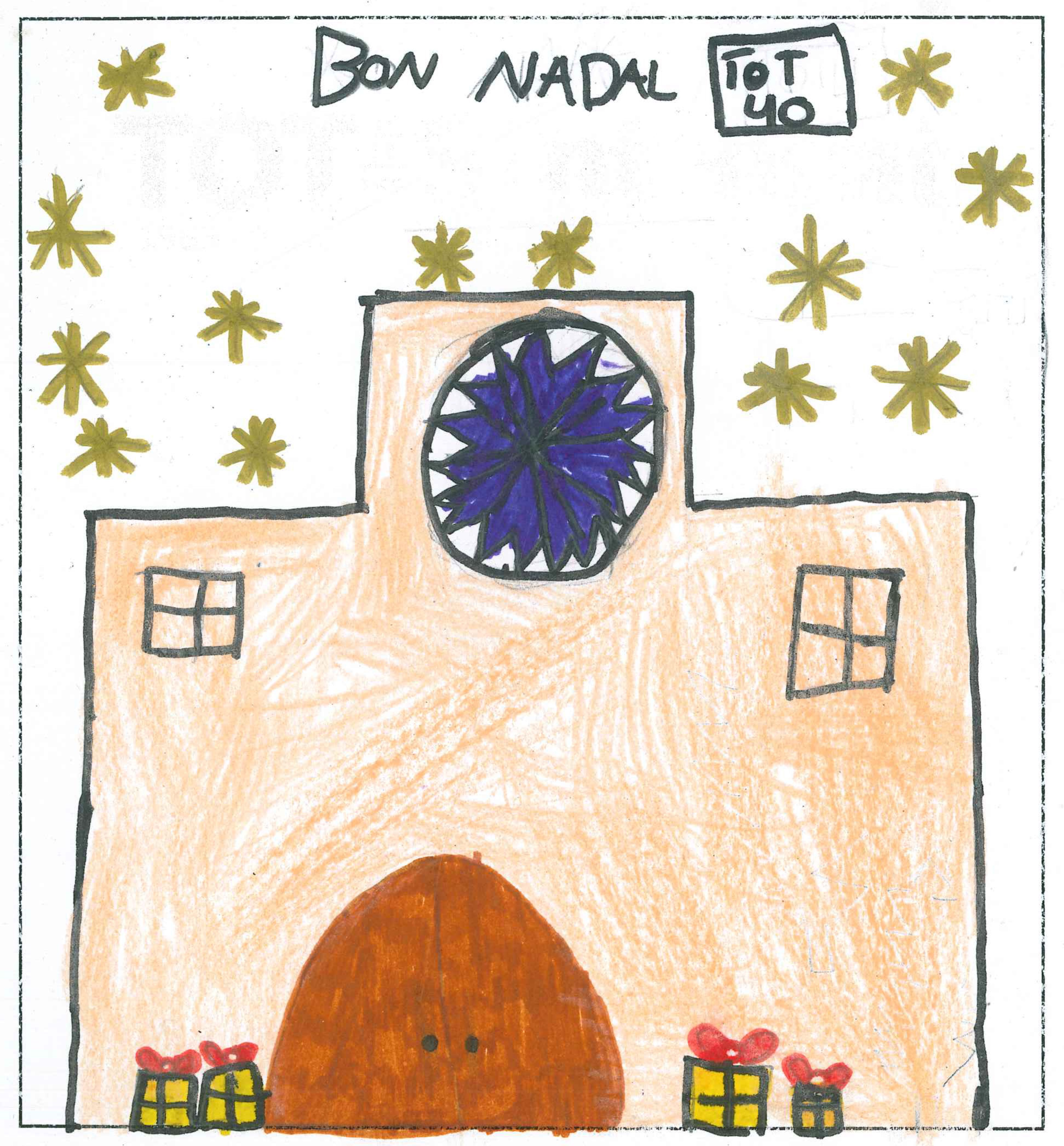 Postal de l’Escola l’Olivera del concurs del TOT Sant Cugat