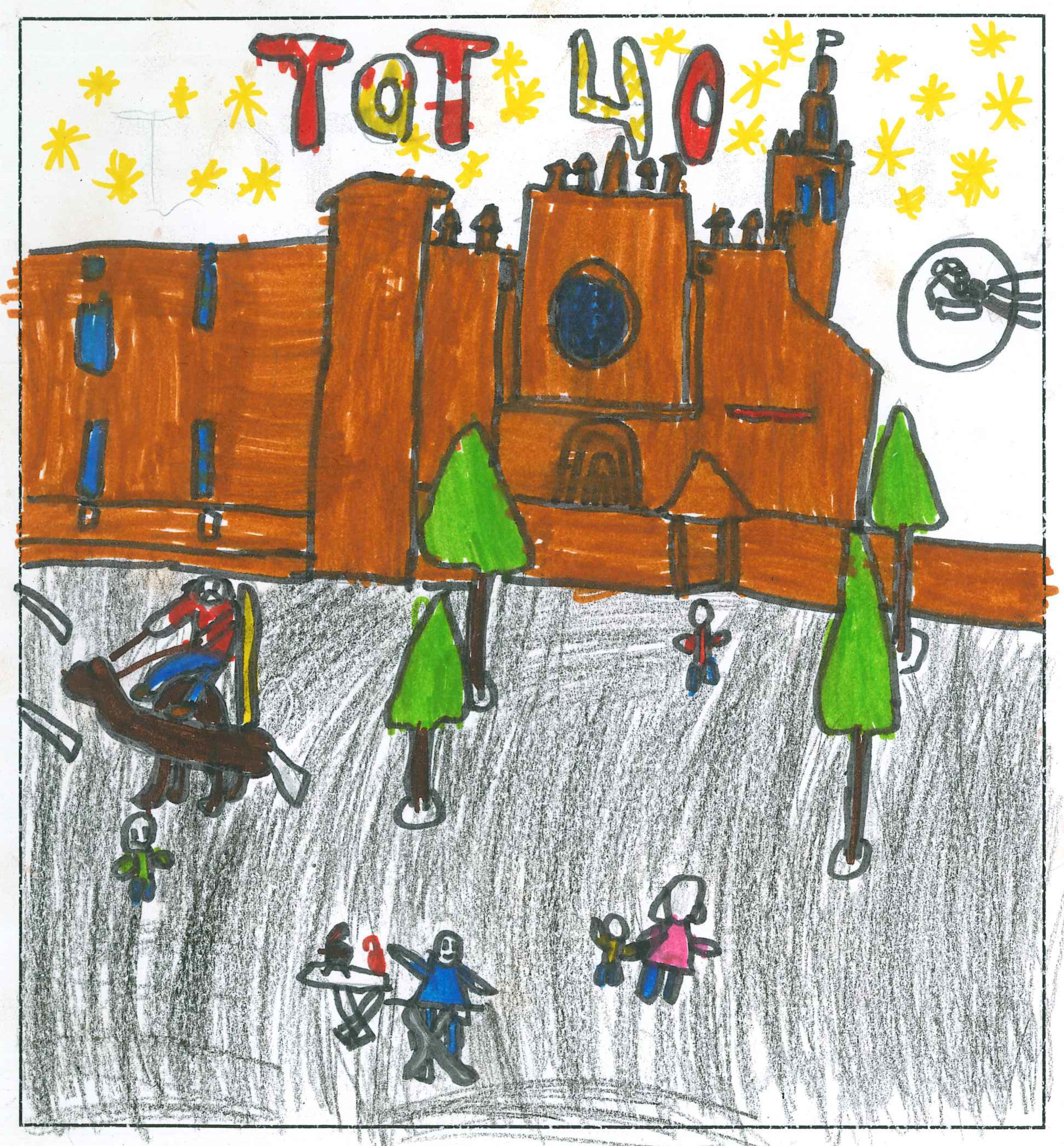 Postal de l’Escola l’Olivera del concurs del TOT Sant Cugat