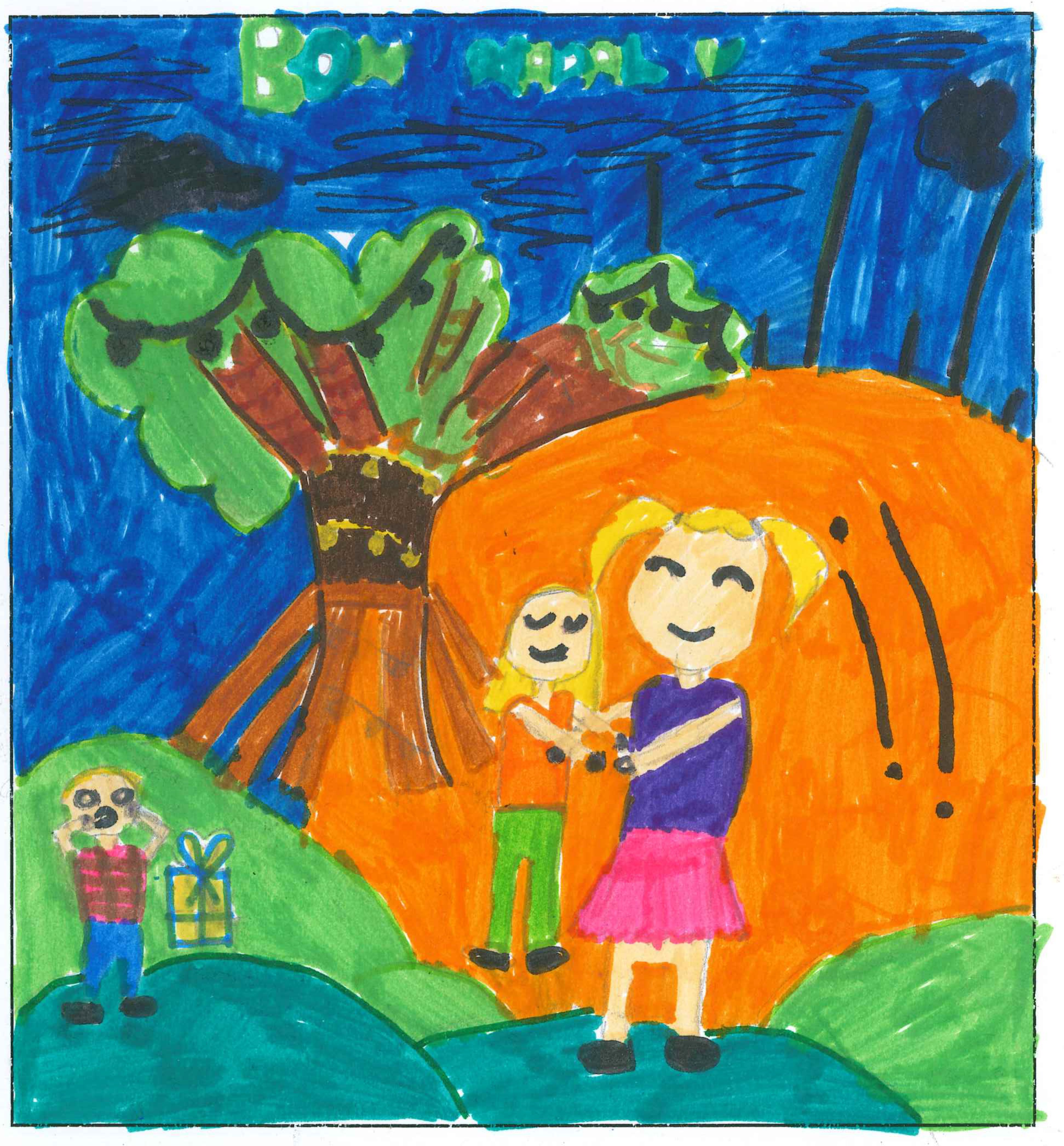 Postal de l’Escola l’Olivera del concurs del TOT Sant Cugat