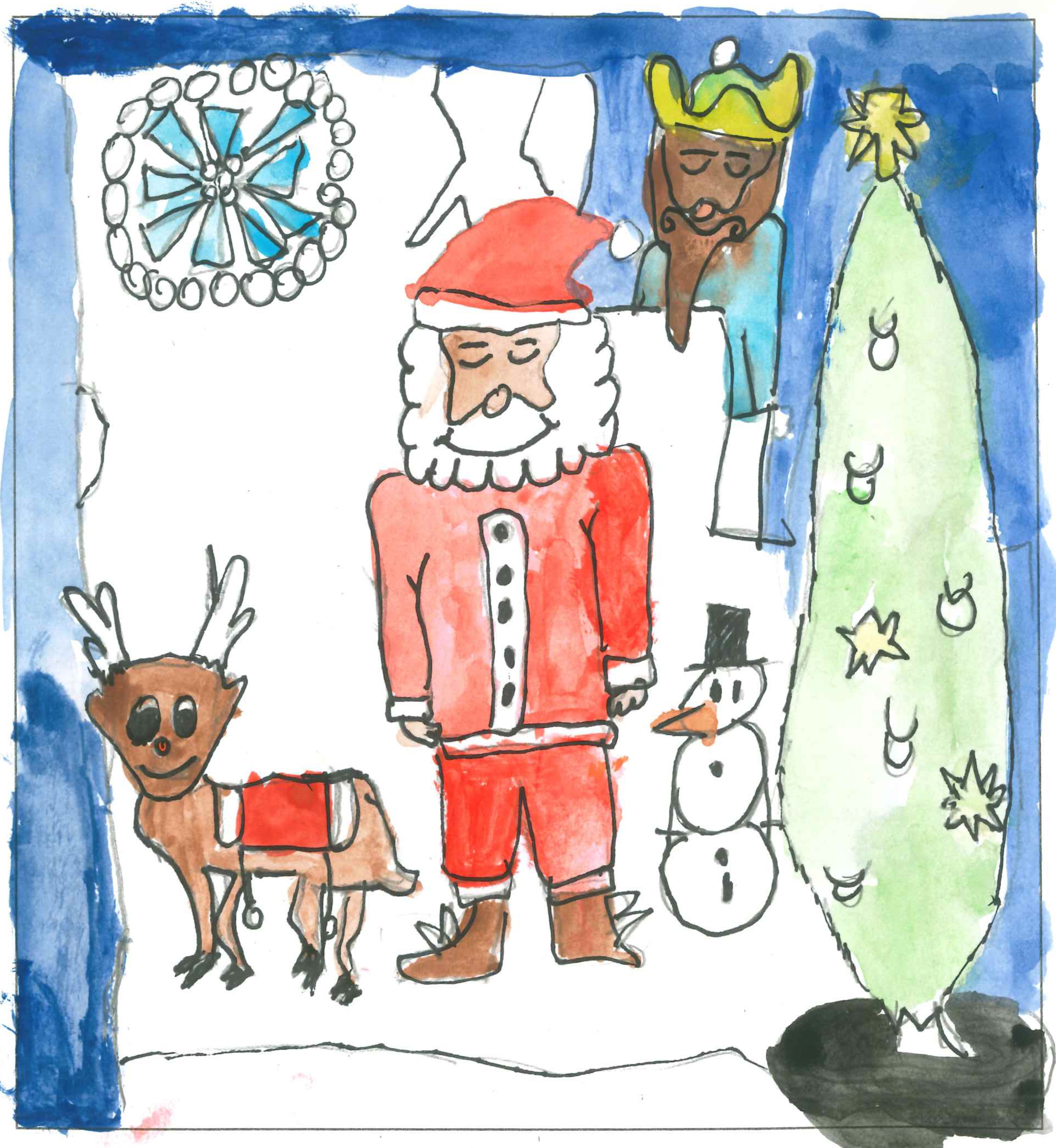 Postal de l'Escola Ciutat d'Alba del concurs del TOT Sant Cugat