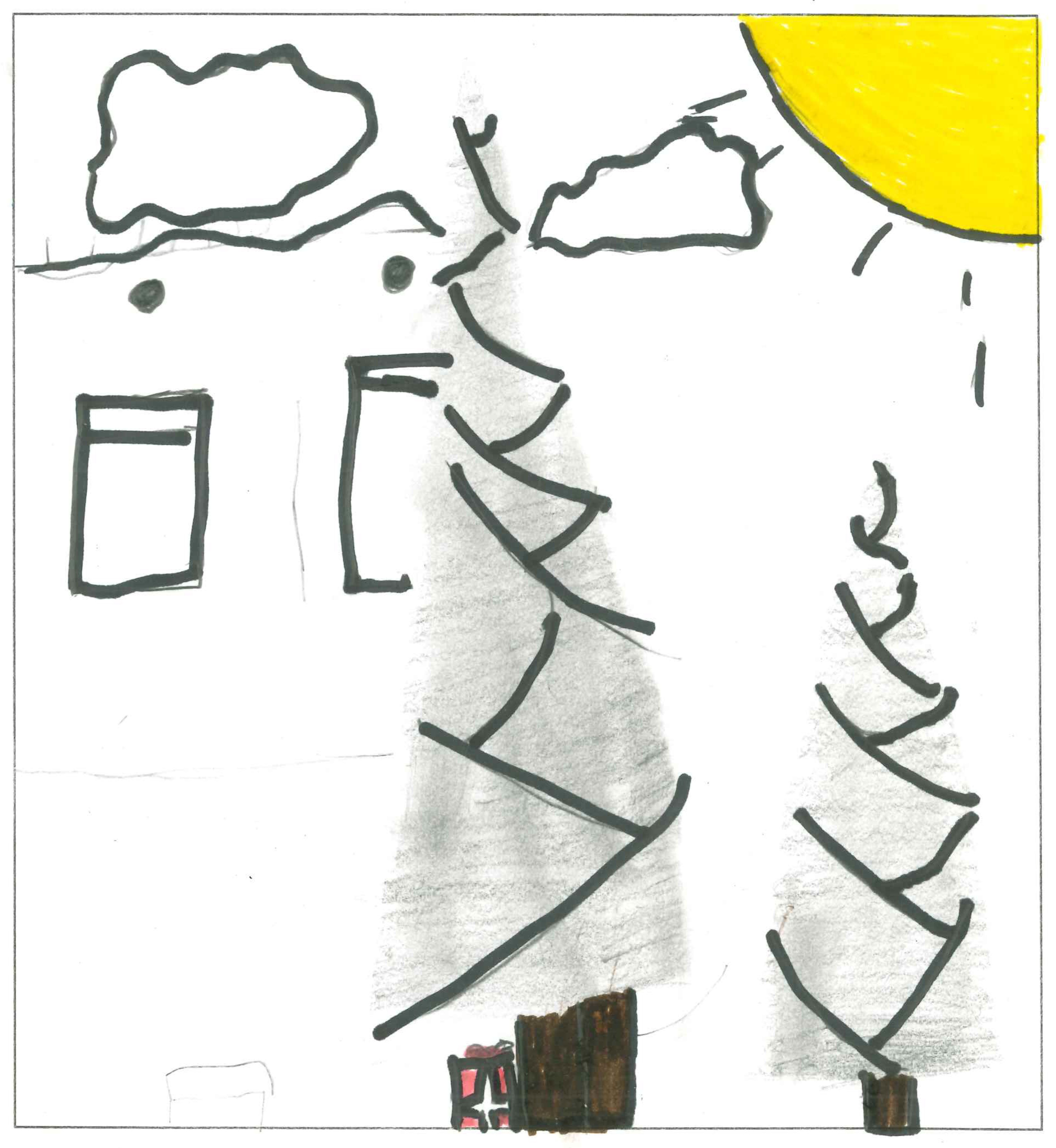 Postal de l'Escola Ciutat d'Alba del concurs del TOT Sant Cugat