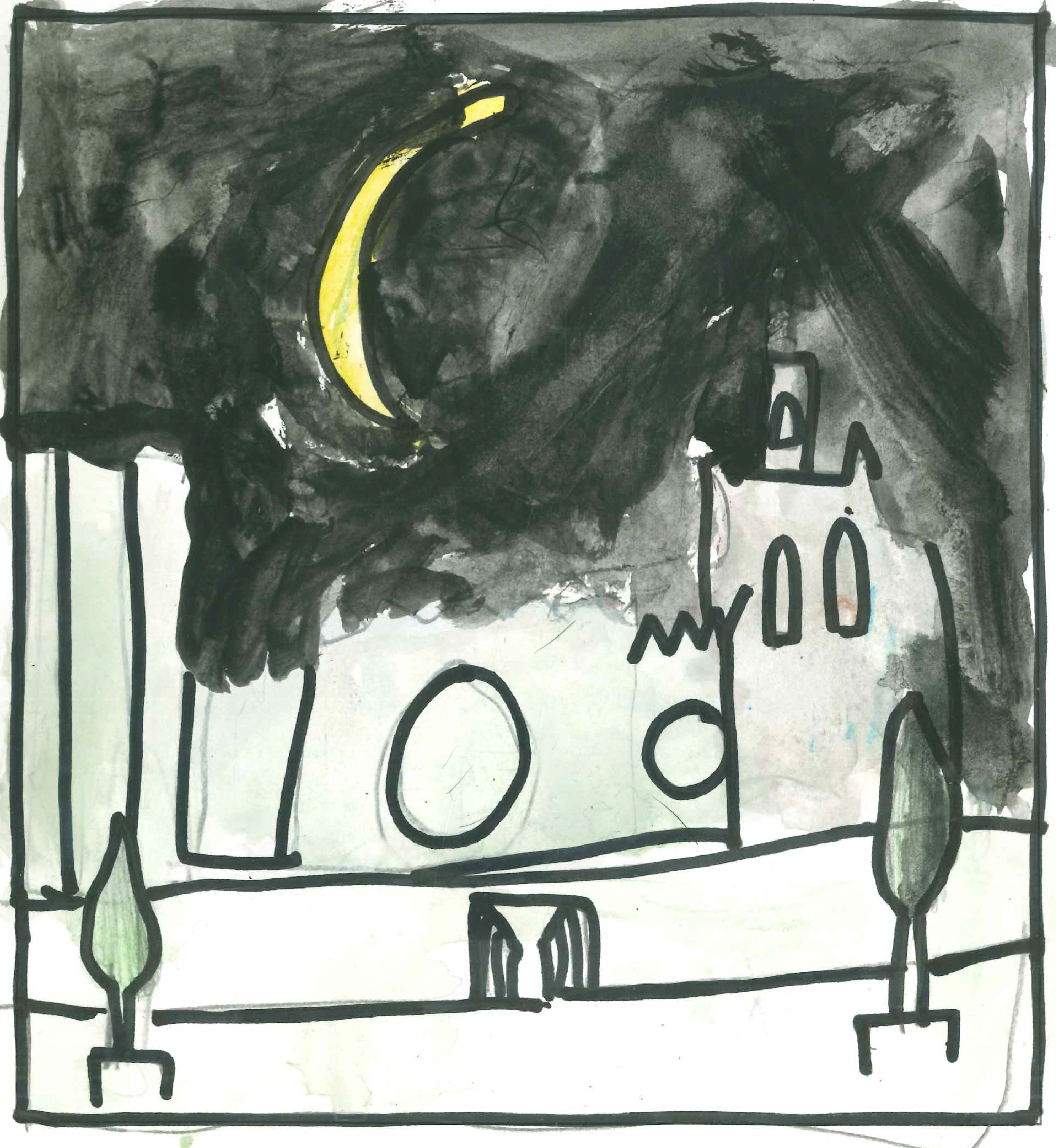 Postal de l'Escola Ciutat d'Alba del concurs del TOT Sant Cugat